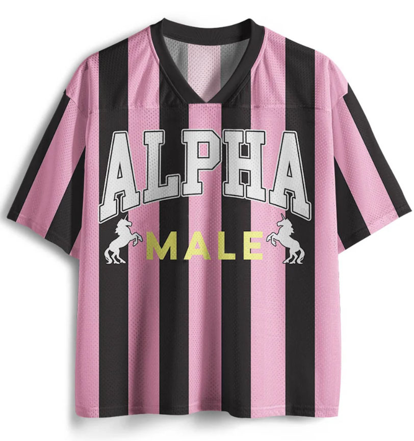 ALPHA Y2K Crop Sport Jersey Shirts