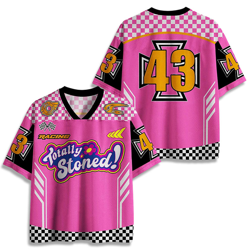 Stoned Y2K Crop Sport Jersey Shirts