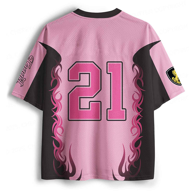 Faggot Y2K Crop Sport Jersey Shirts