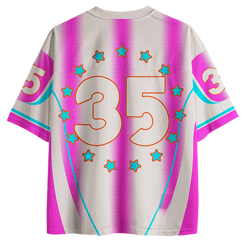 Ketamine Y2K Crop Sport Jersey Shirts