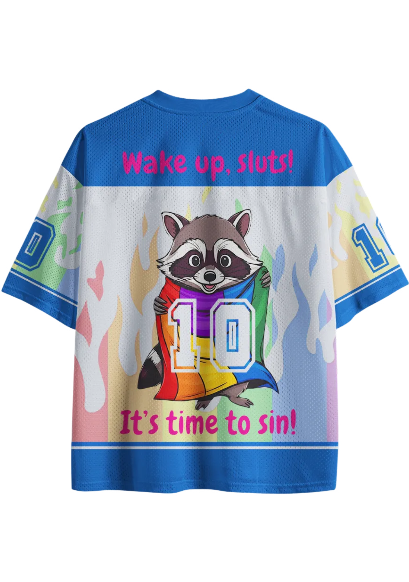 Wake Up Sluts Mesh Jersey