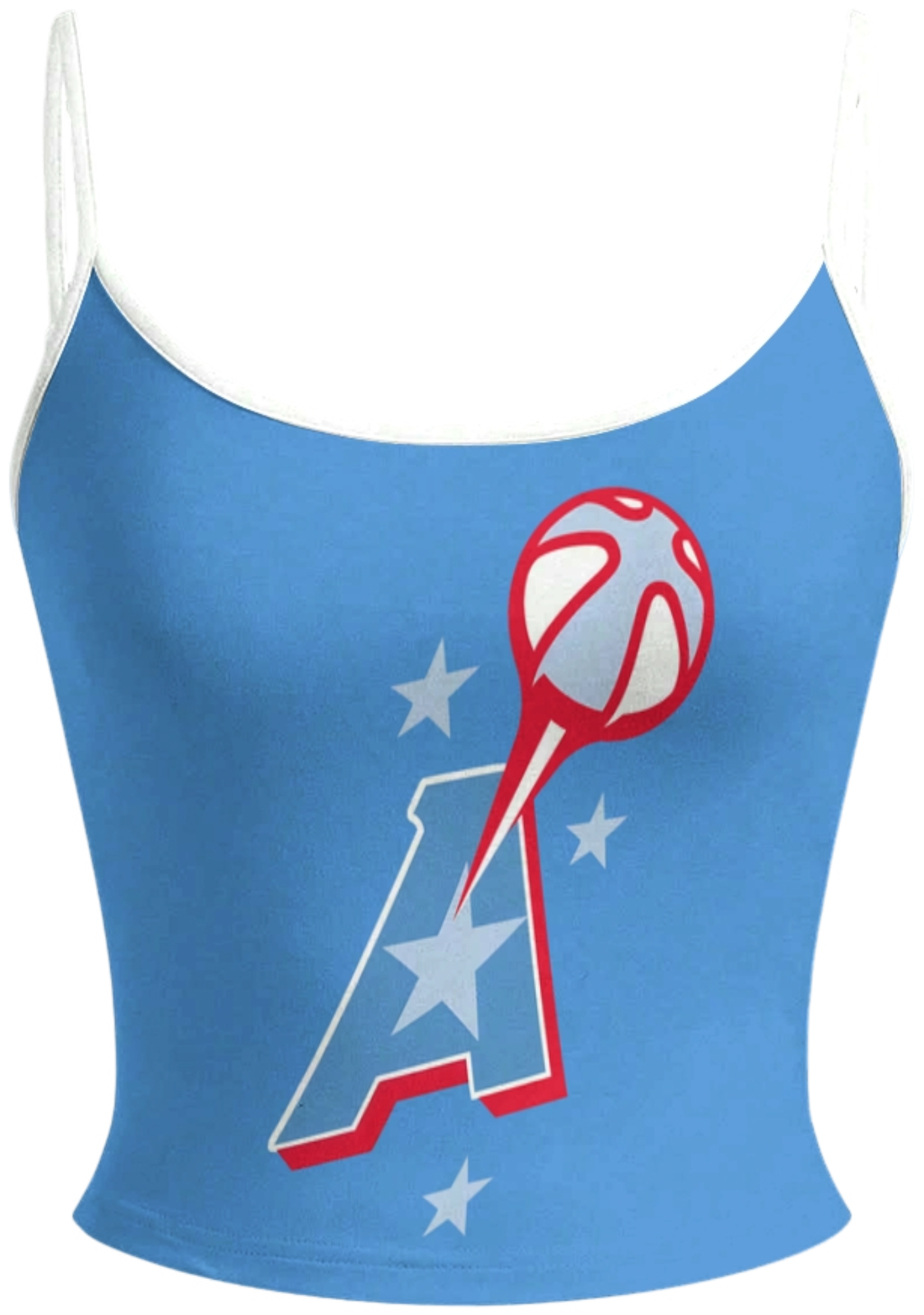 Atlanta Dream Blue Tops & Elasticated Trousers Two-Piece Set