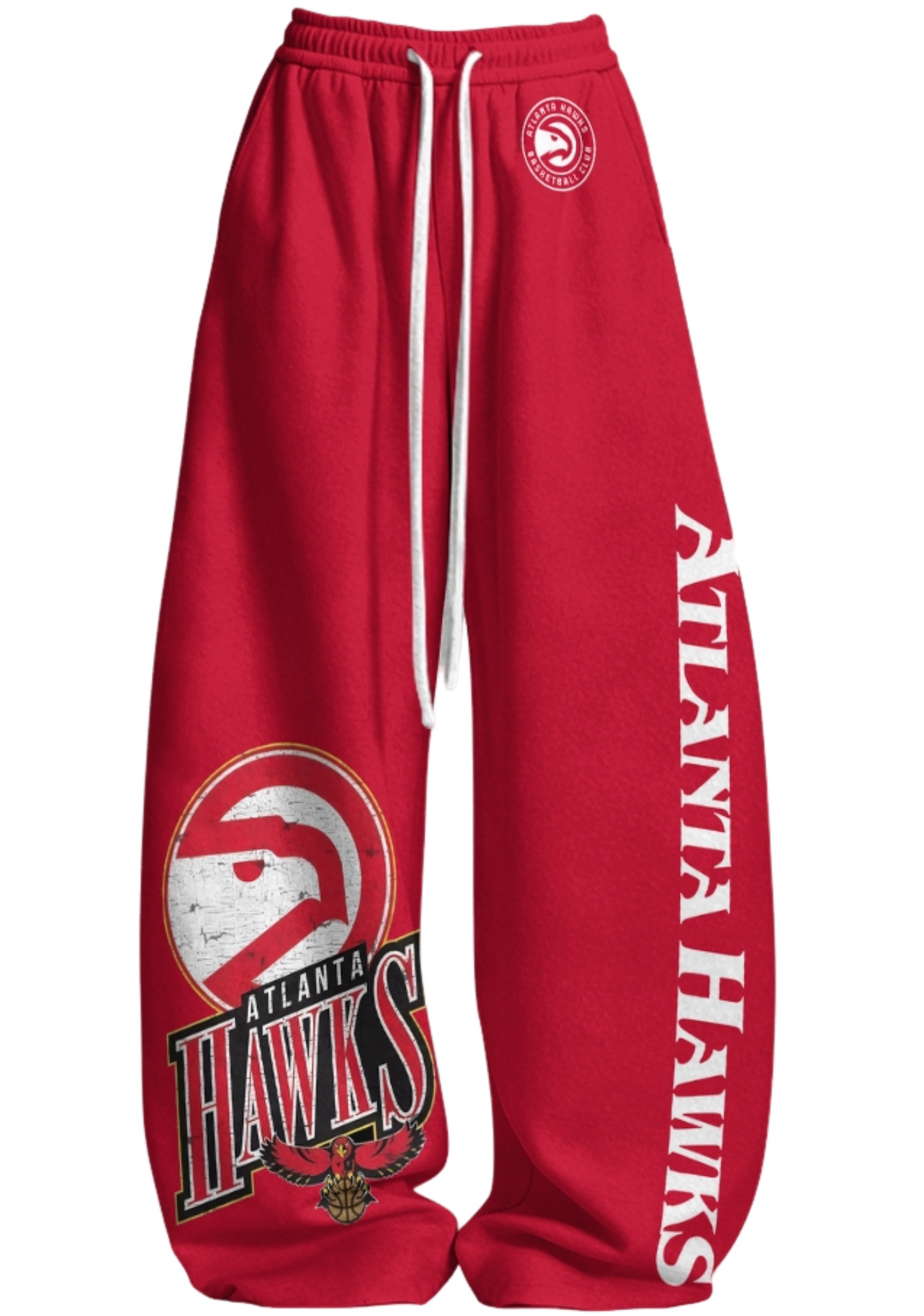Atlanta Hawks Tops & Elasticated Trousers Two-Piece Set