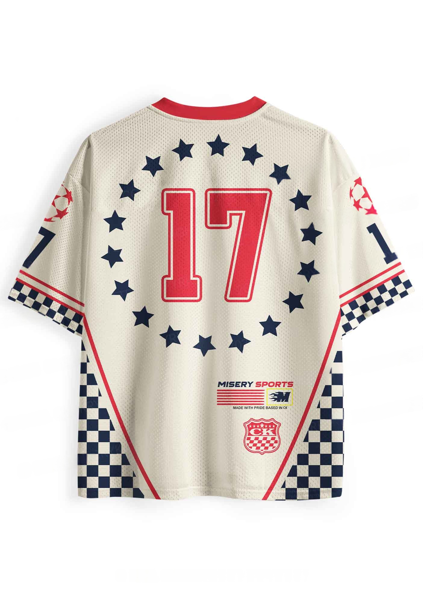 Bisexual Mess Y2K Jersey Shirt