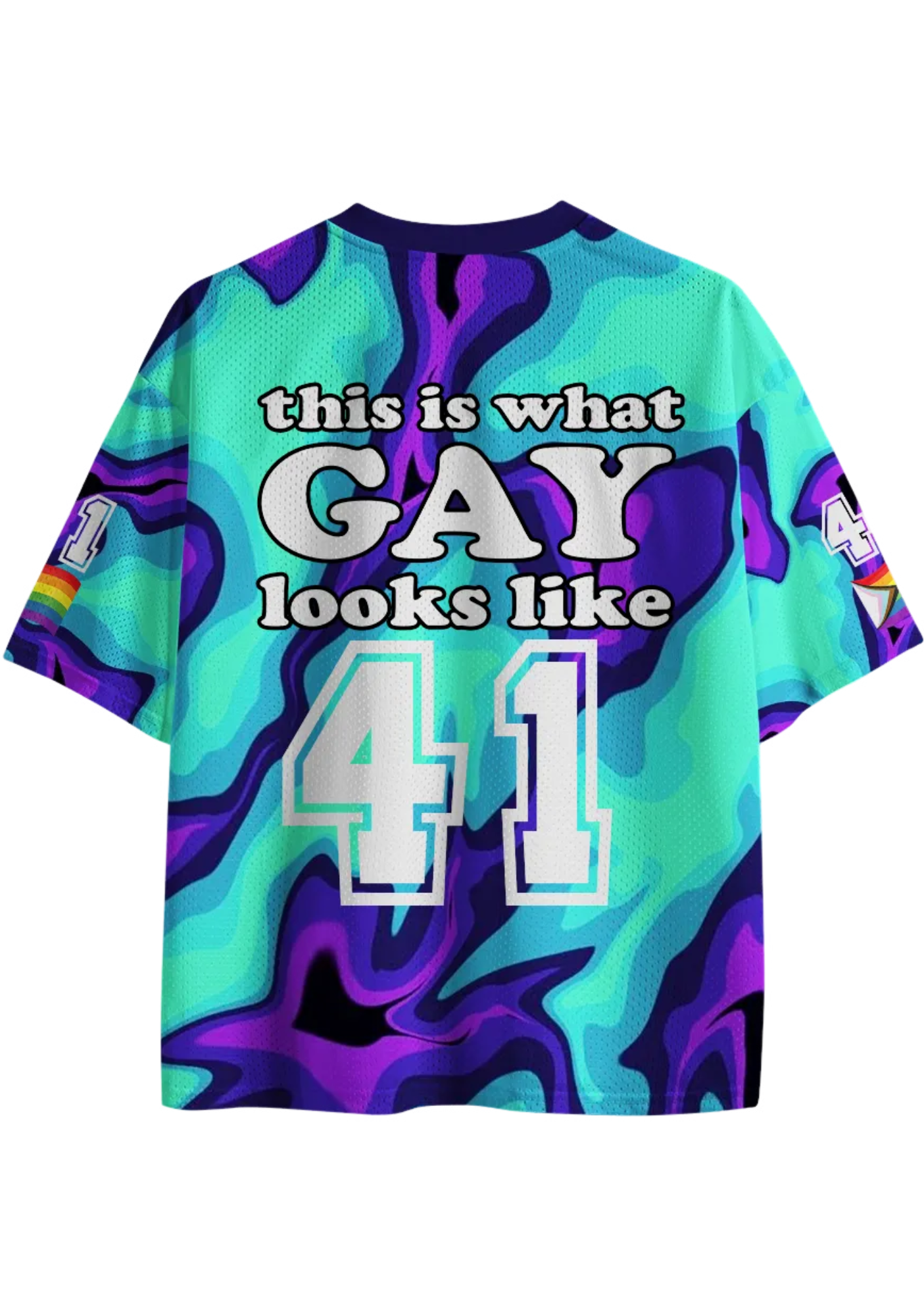 This Is What Gay Looks Like Mesh Jersey
