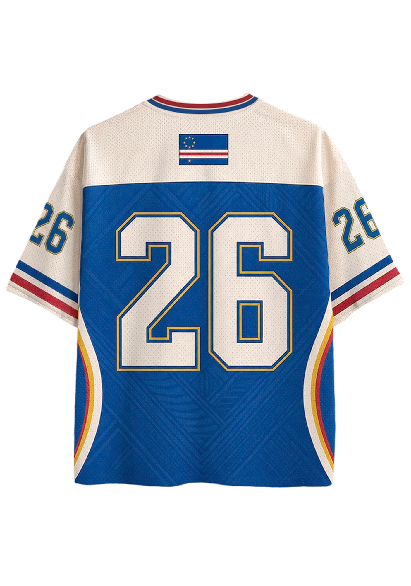 Cape Verde National Team Mesh Jersey Shirts