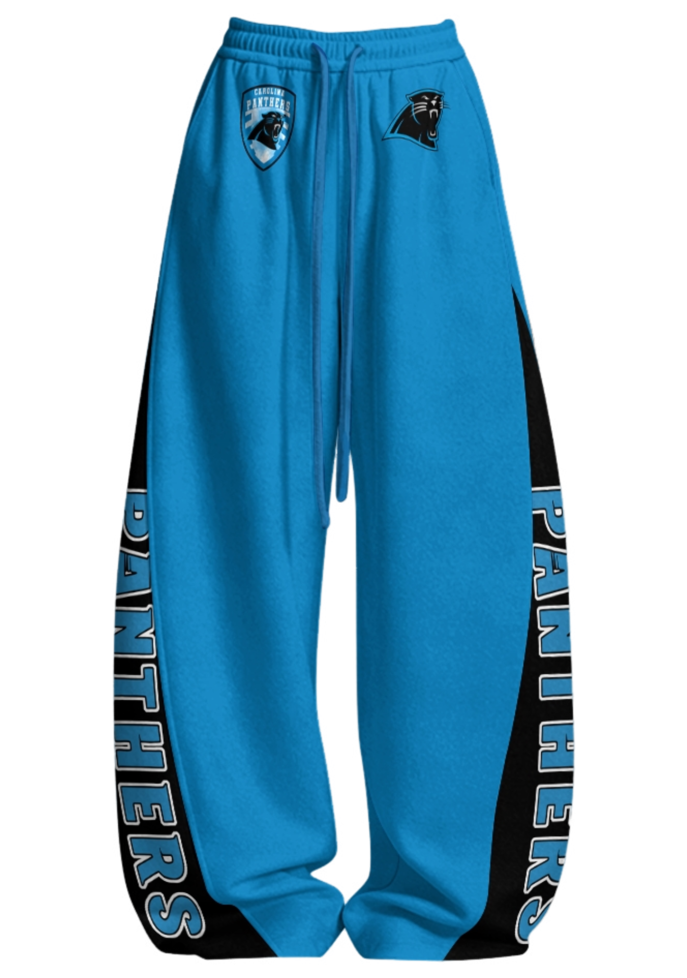 Carolina Panthers Tops & Elasticated Trousers Two-Piece Set