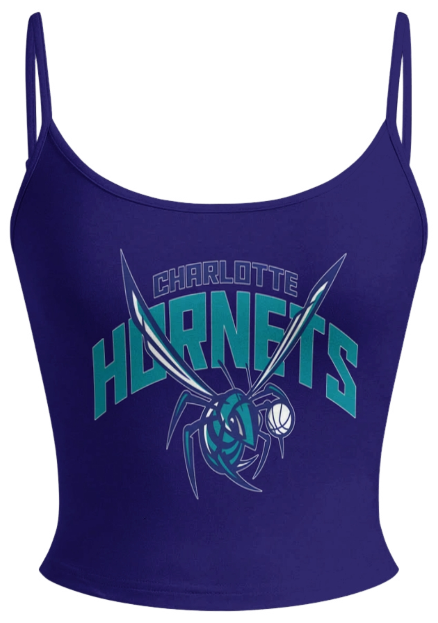 Charlotte Hornets Tops & Elasticated Trousers Two-Piece Set