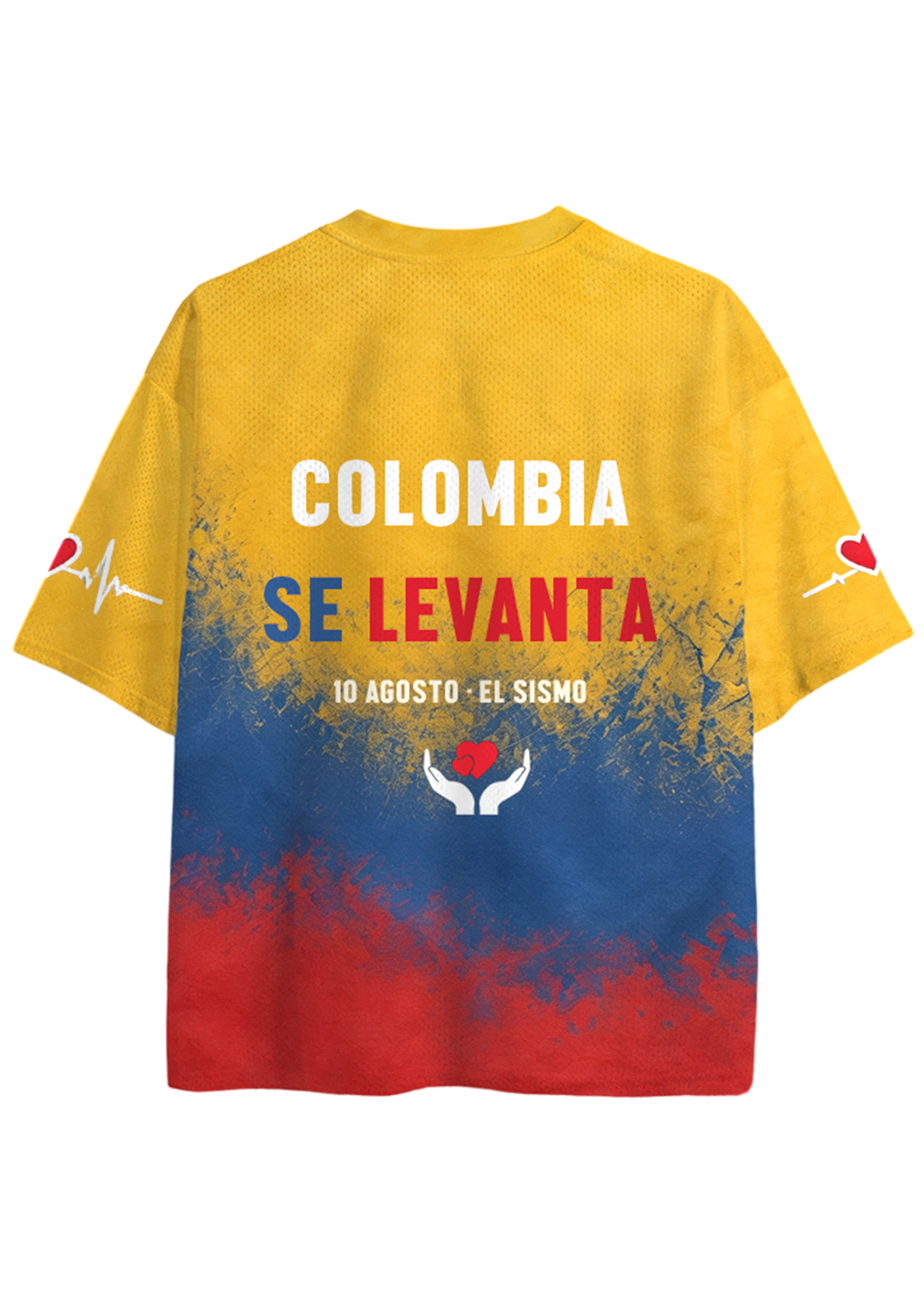 Colombia Strong Together We Rise Mesh Jersey Shirt