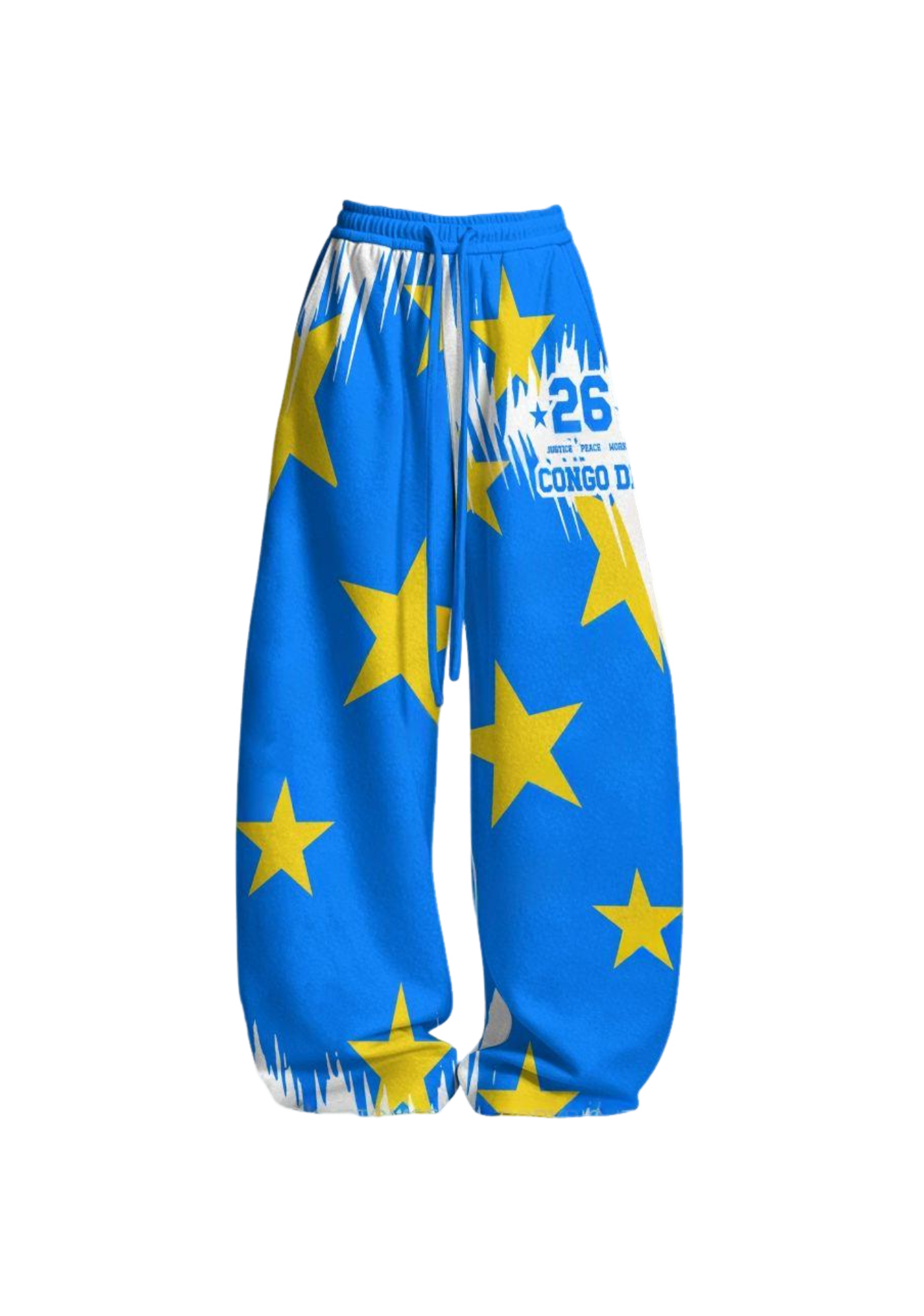 Blue Star Congo Tops & Elasticated Trousers Two-Piece Set