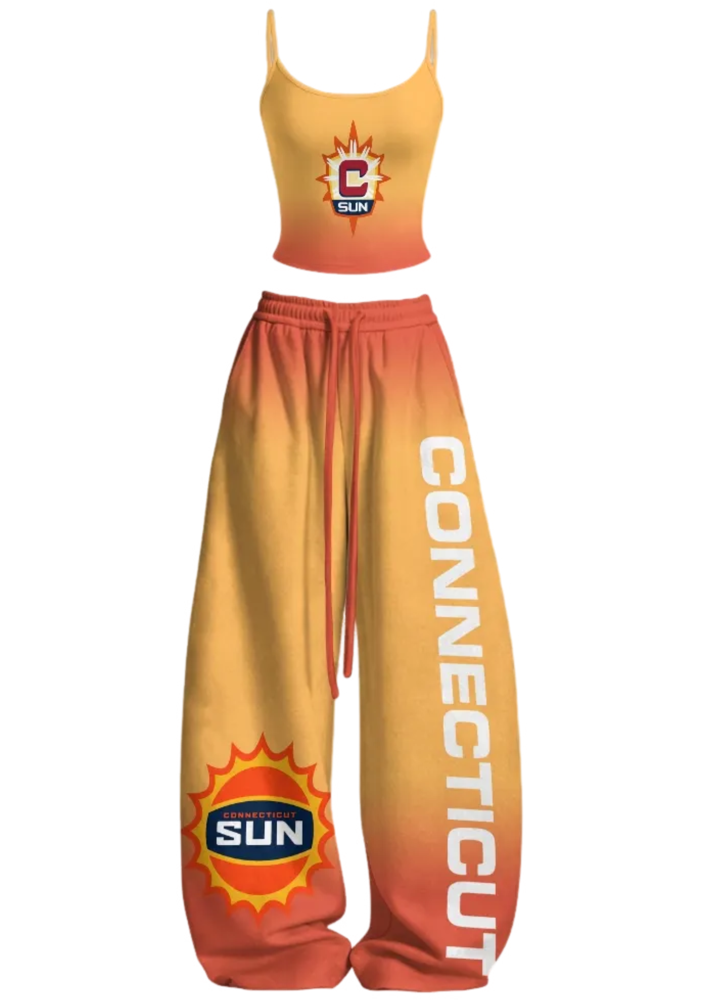 Connecticut Sun Tops & Elasticated Trousers Two-Piece Set