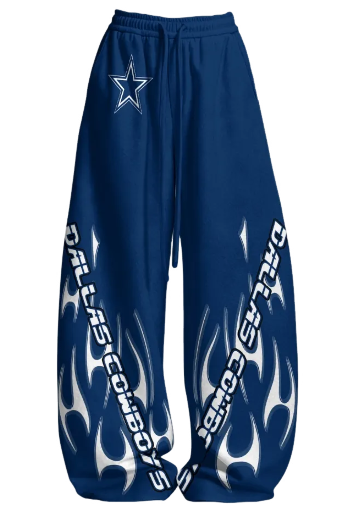 Dallas Cowboys Tops & Elasticated Trousers Two-Piece Set