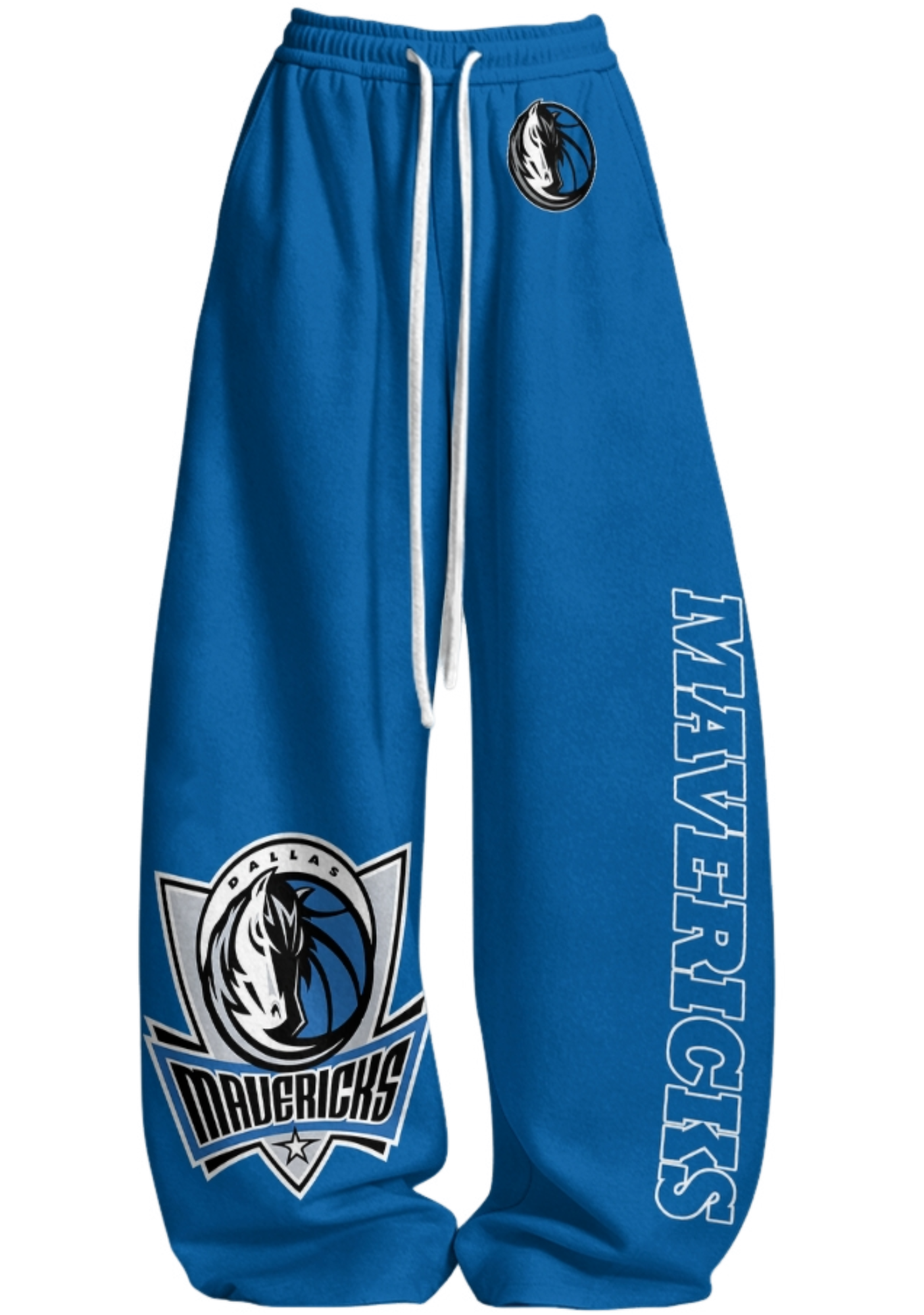 Dallas Mavericks Tops & Elasticated Trousers Two-Piece Set