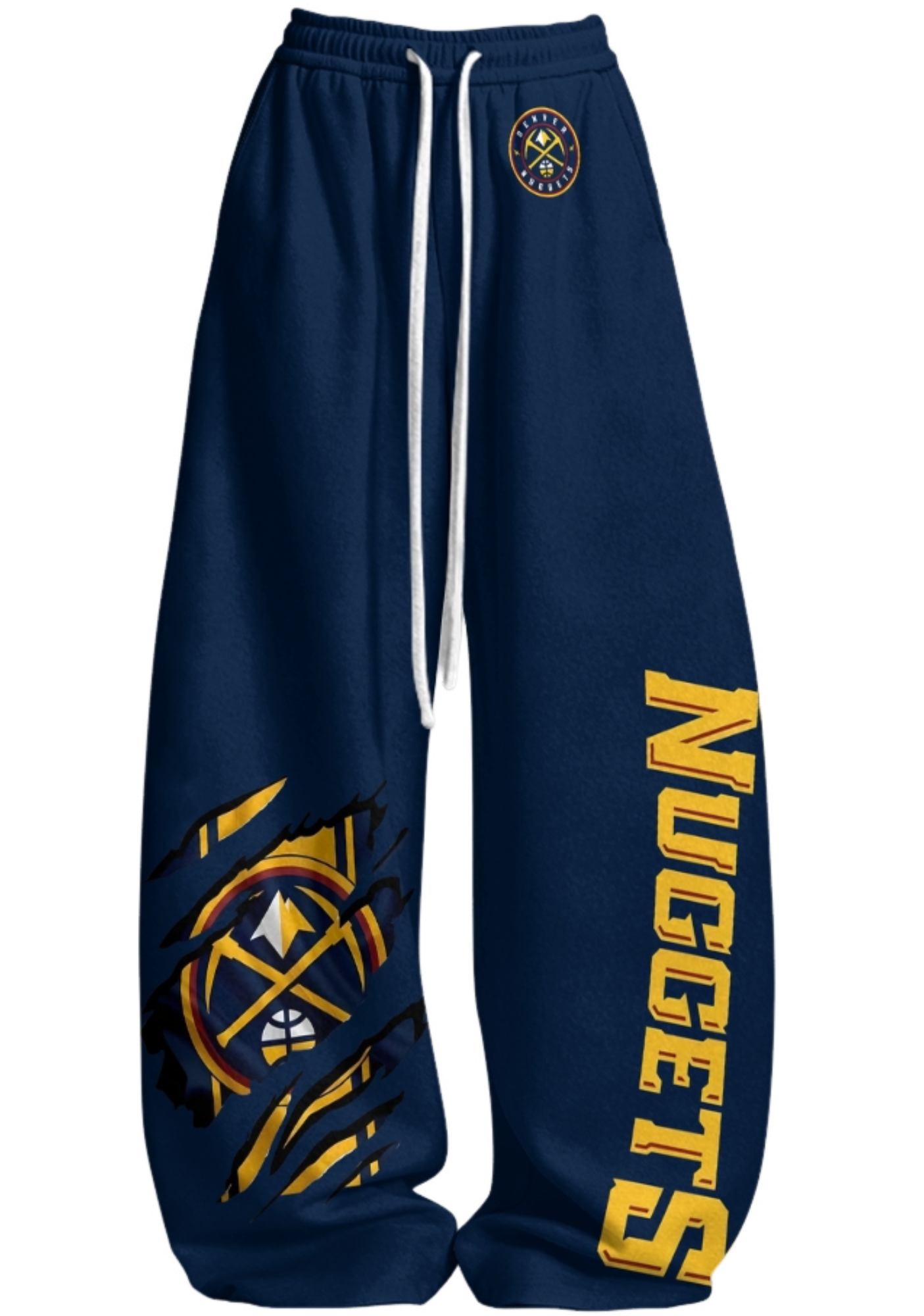 Denver Nuggets Tops & Elasticated Trousers Two-Piece Set