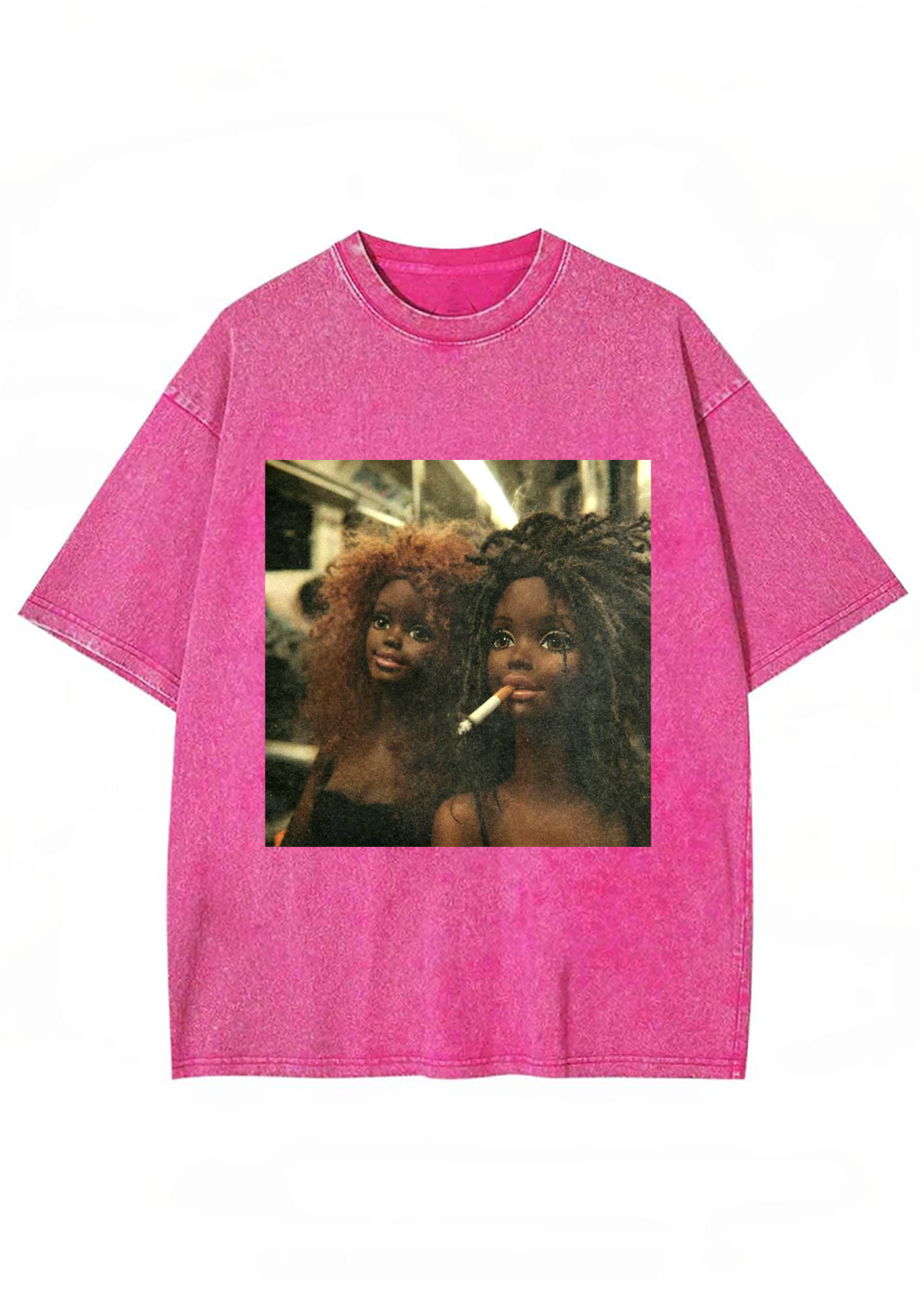 Subway Barbie Dolls Retro Washed Tee