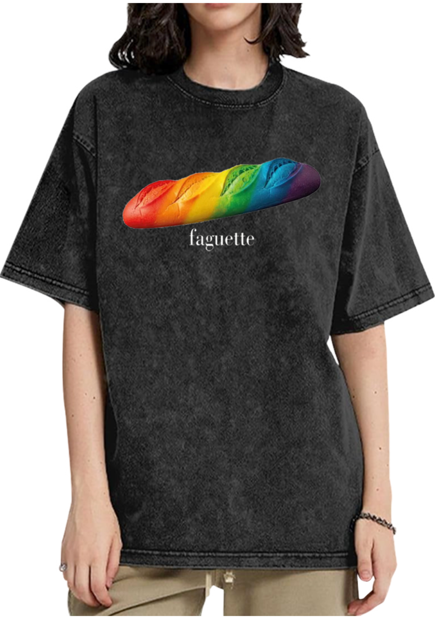 Faguette LGBT Comfort Colors Washed T-Shirt