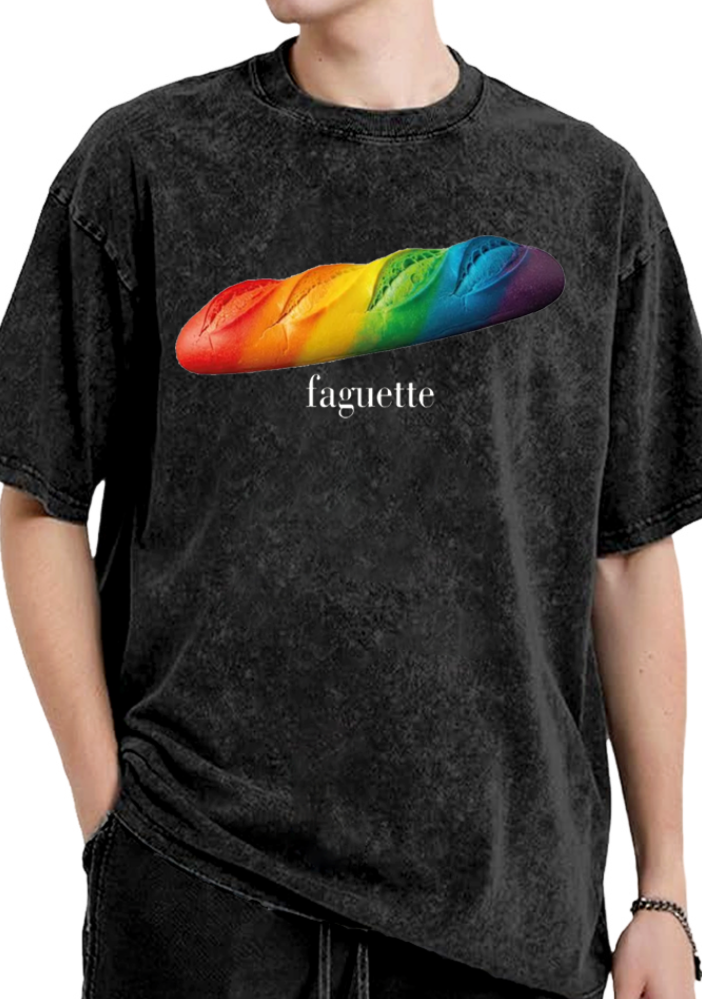 Faguette LGBT Comfort Colors Washed T-Shirt