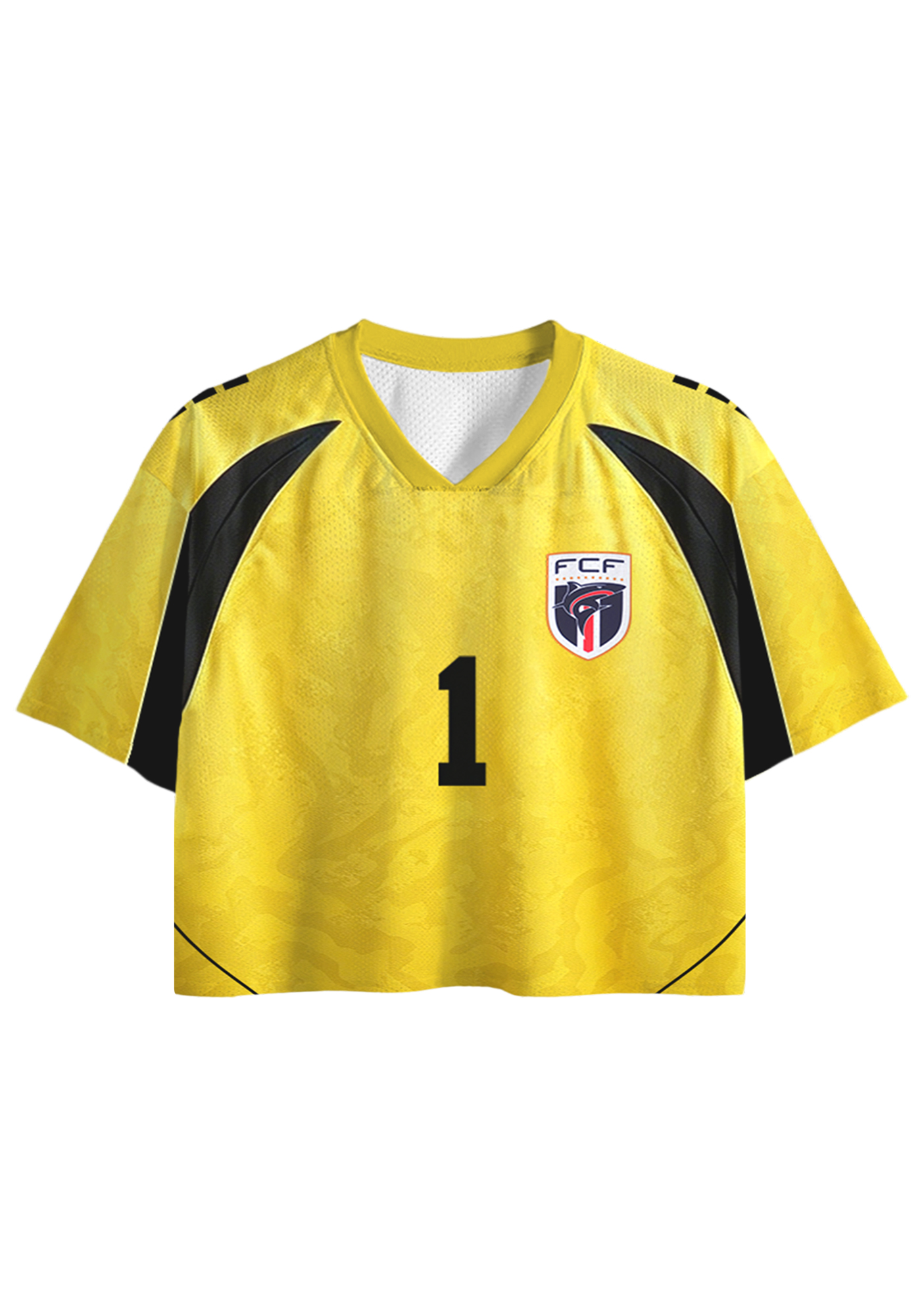 Cape Verde National Team Cropped Mesh Jersey Shirt