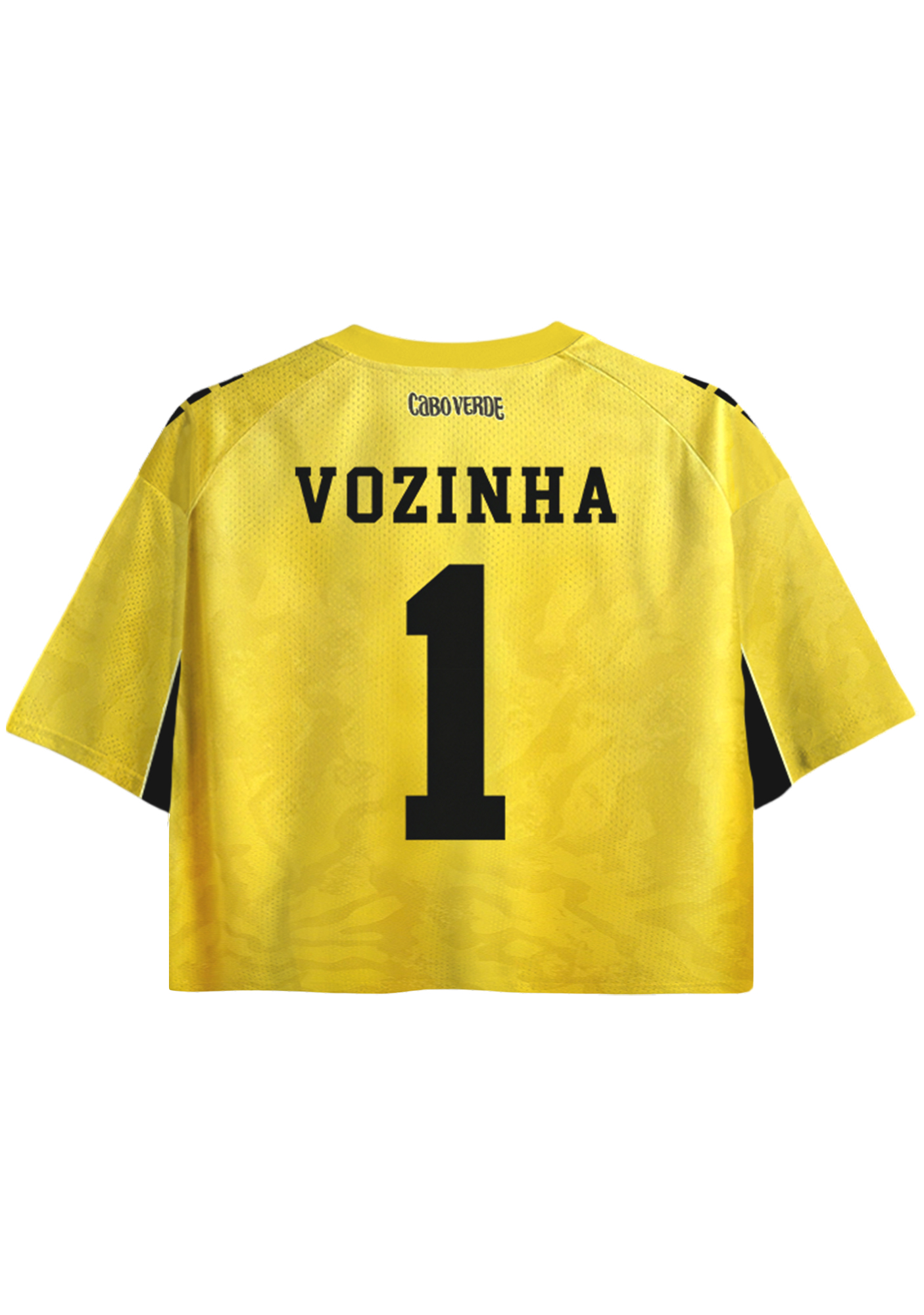 Cape Verde National Team Cropped Mesh Jersey Shirt