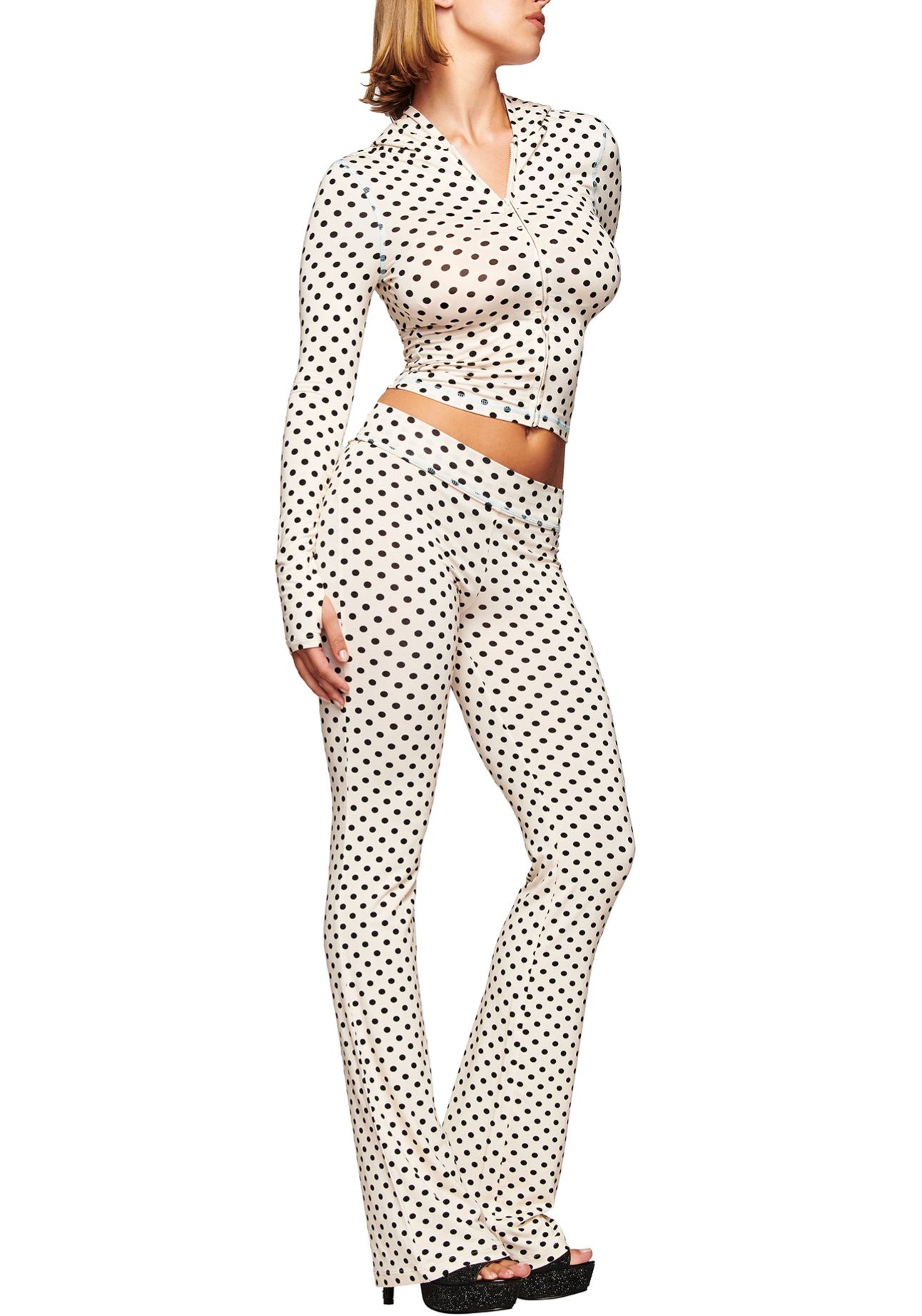 [Copy]Baddie Style Leopard Print Slim Fit 2 Piece Y2K Zip Up Tracksuit