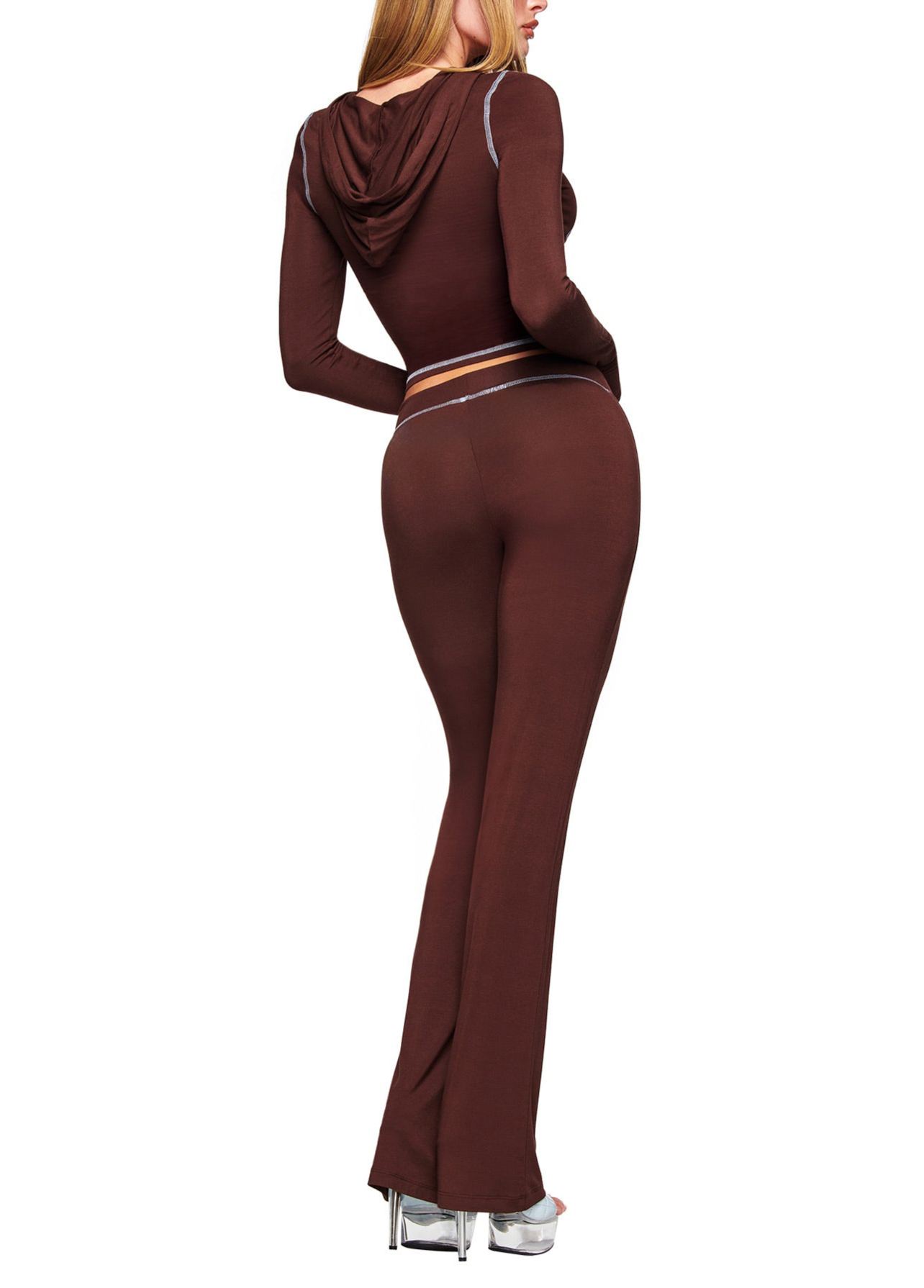 [Copy]Baddie Style Polka dots Print Slim Fit 2 Piece Y2K Zip Up Tracksuit