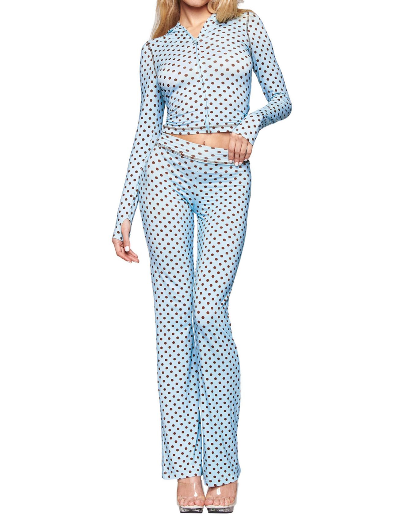 [Copy]Baddie Style Slim Fit 2 Piece Y2K Zip Up Tracksuit