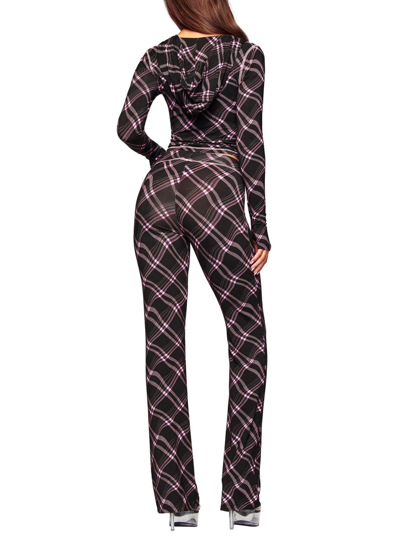 [Copy]Baddie Style Slim Fit 2 Piece Y2K Zip Up Tracksuit
