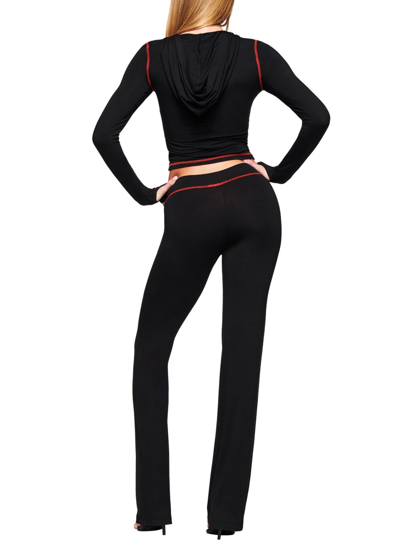 [Copy]Baddie Style Slim Fit 2 Piece Y2K Zip Up Tracksuit