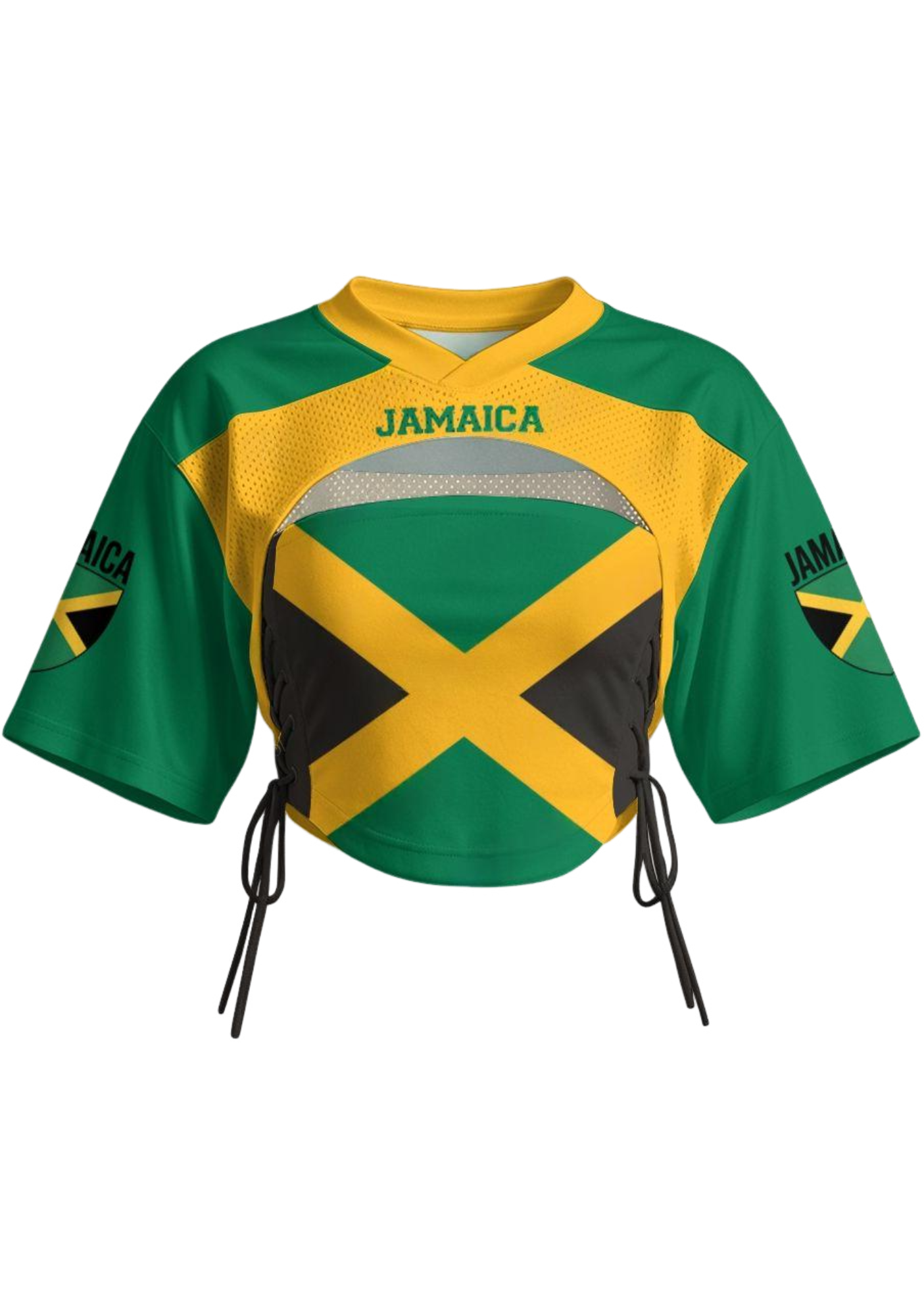 Jamaica Flag Side Tie Street Set