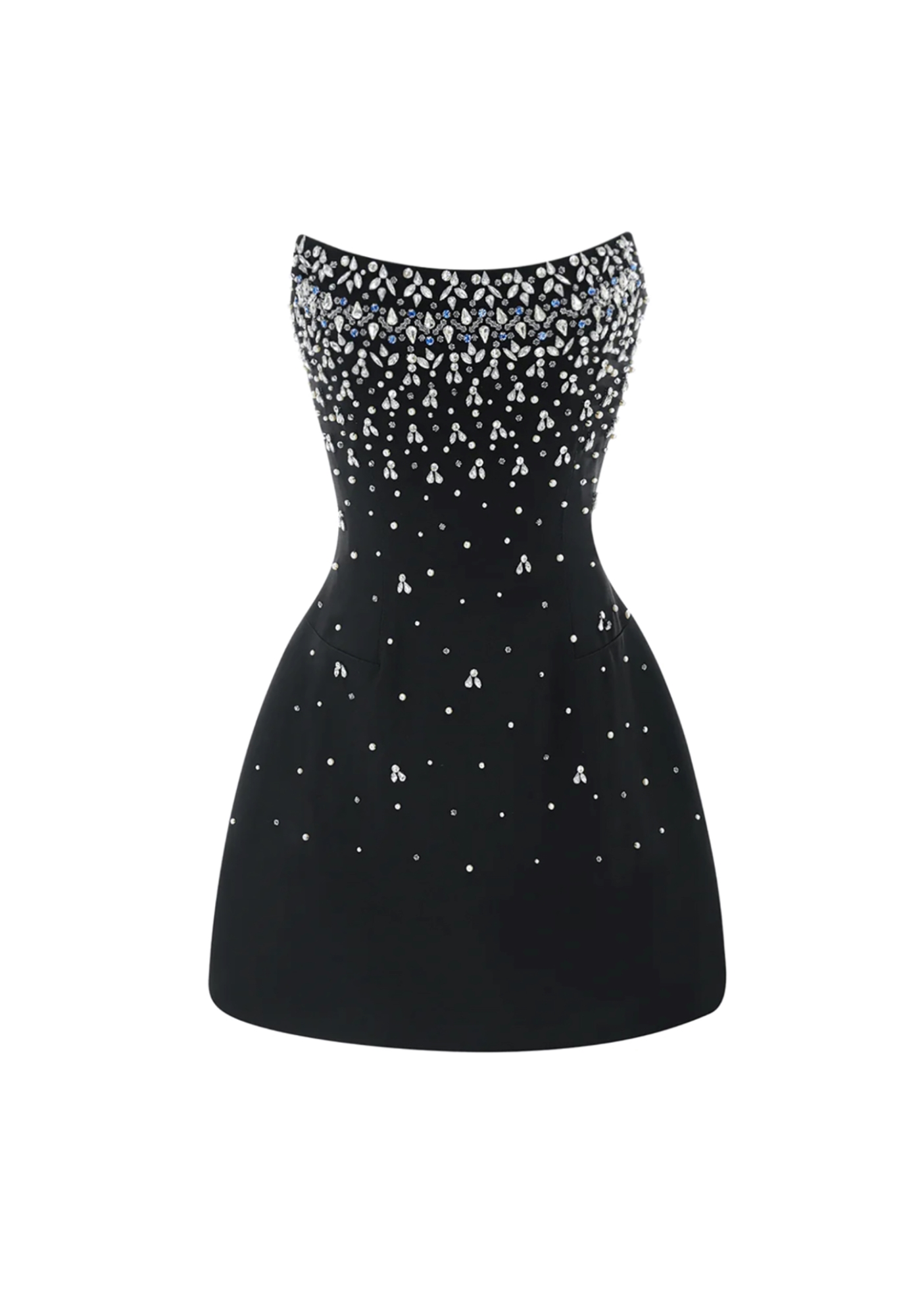 Mavis Strapless Diamond Mini Dress