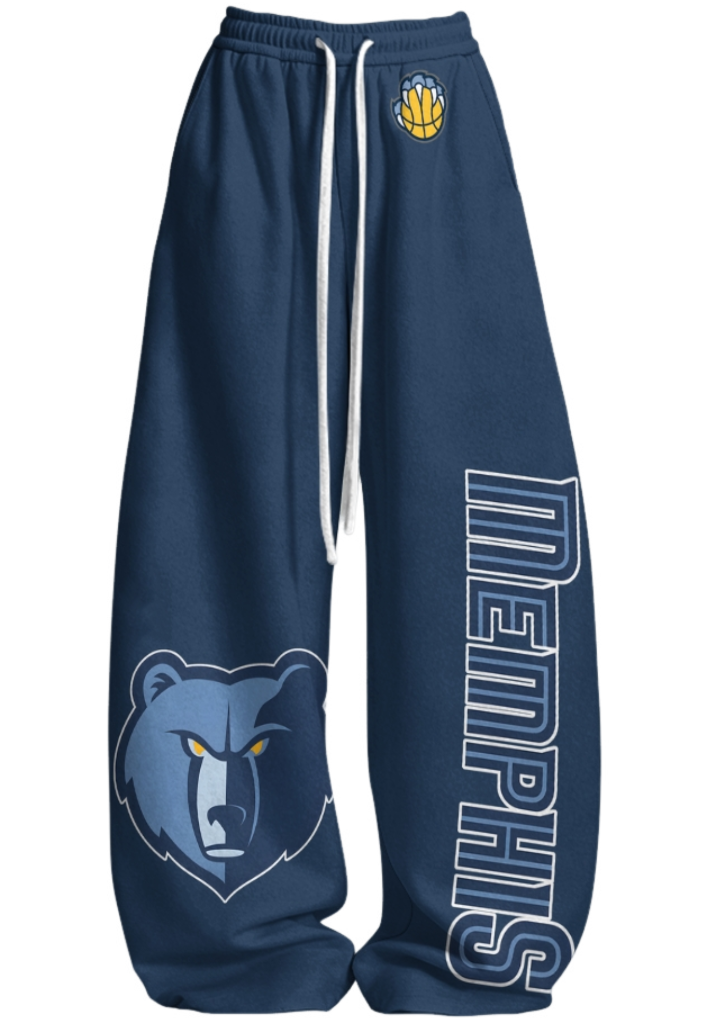 Memphis Grizzlies Tops & Elasticated Trousers Two-Piece Set