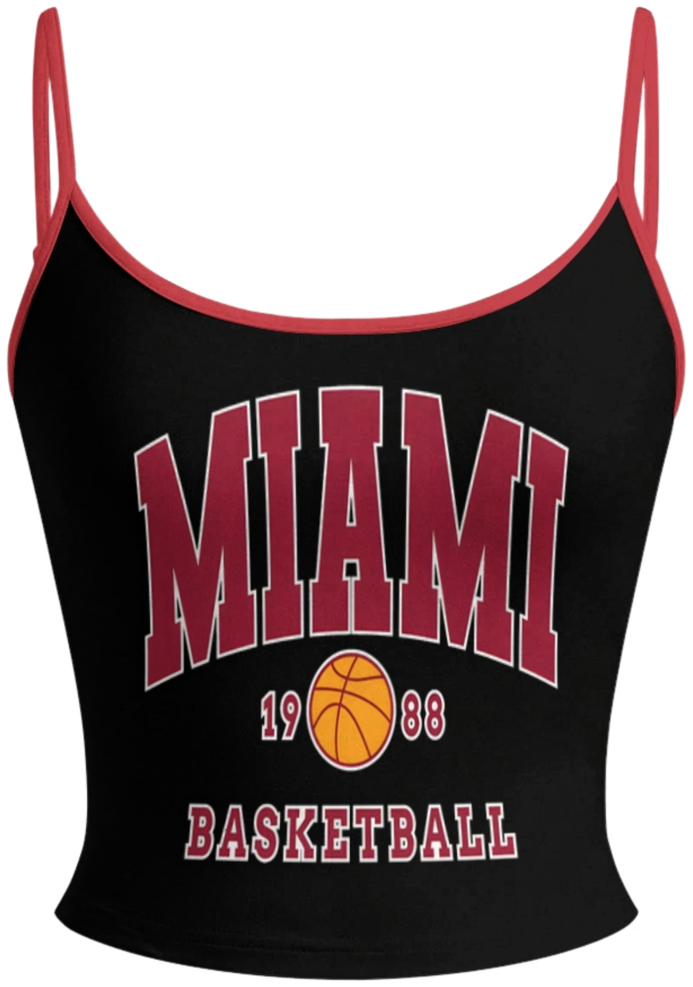 Miami Heat Tops & Elasticated Trousers Two-Piece Set
