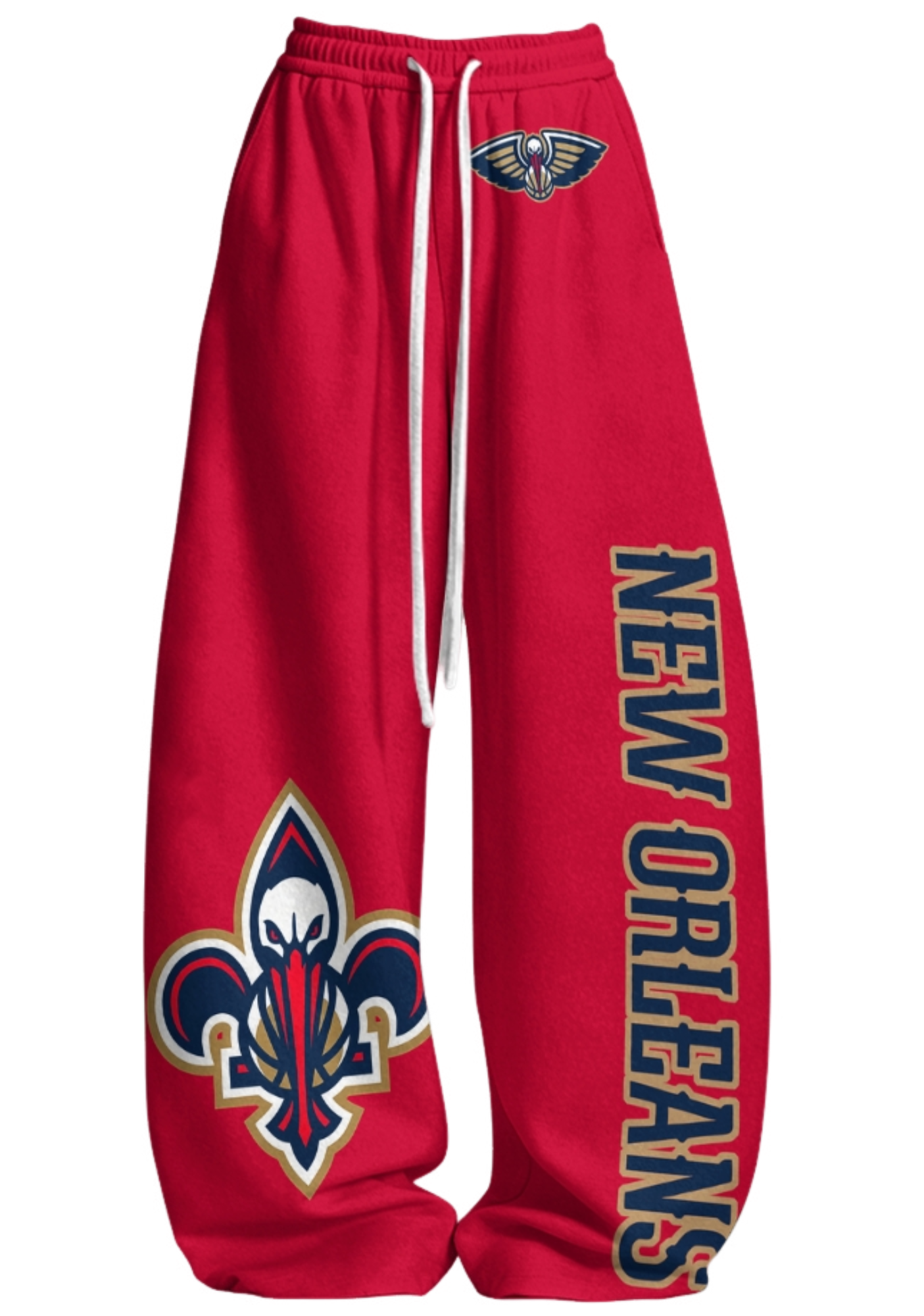 New Orleans Pelicans Tops & Elasticated Trousers Two-Piece Set