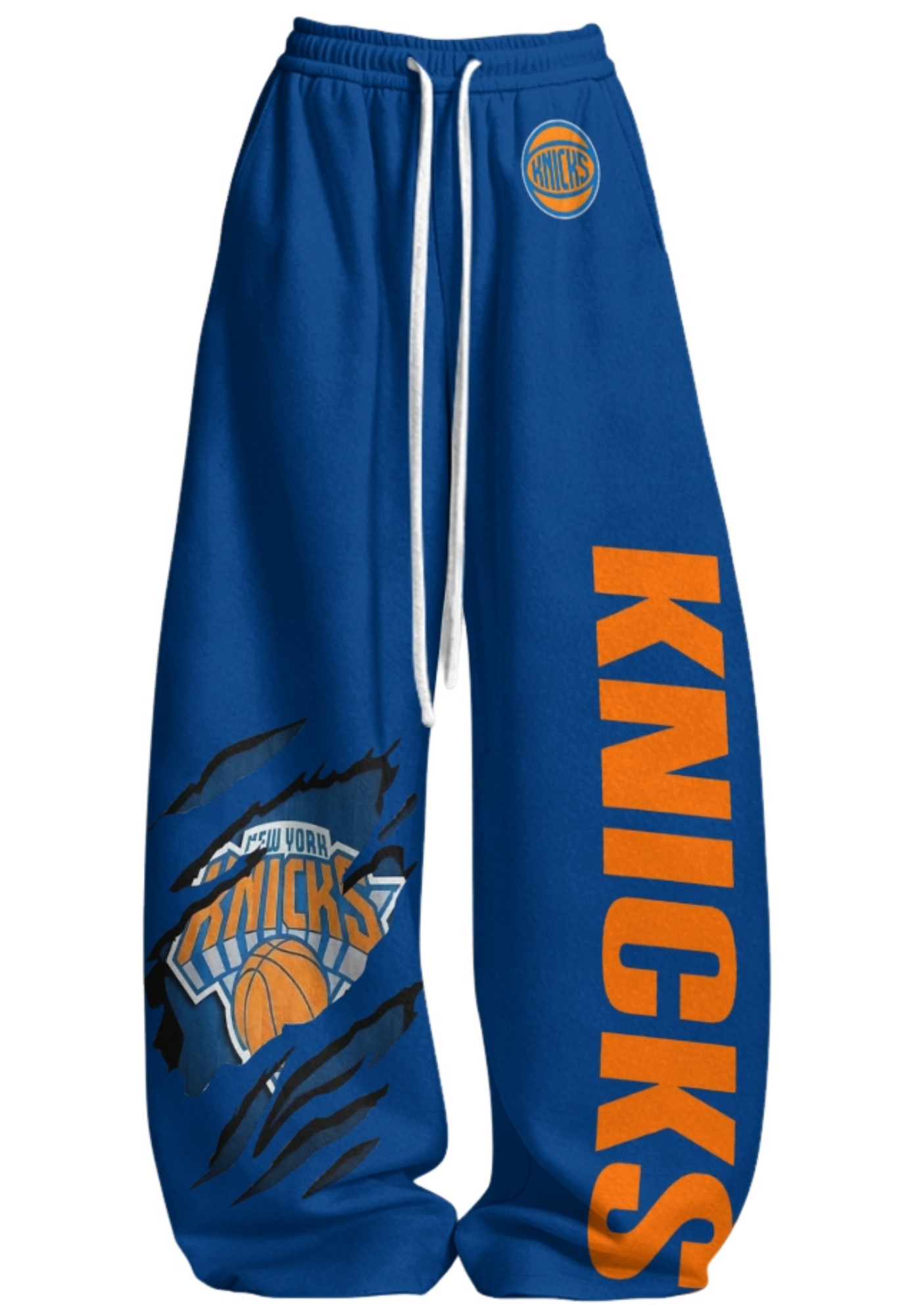 New York Knicks Tops & Elasticated Trousers Two-Piece Set