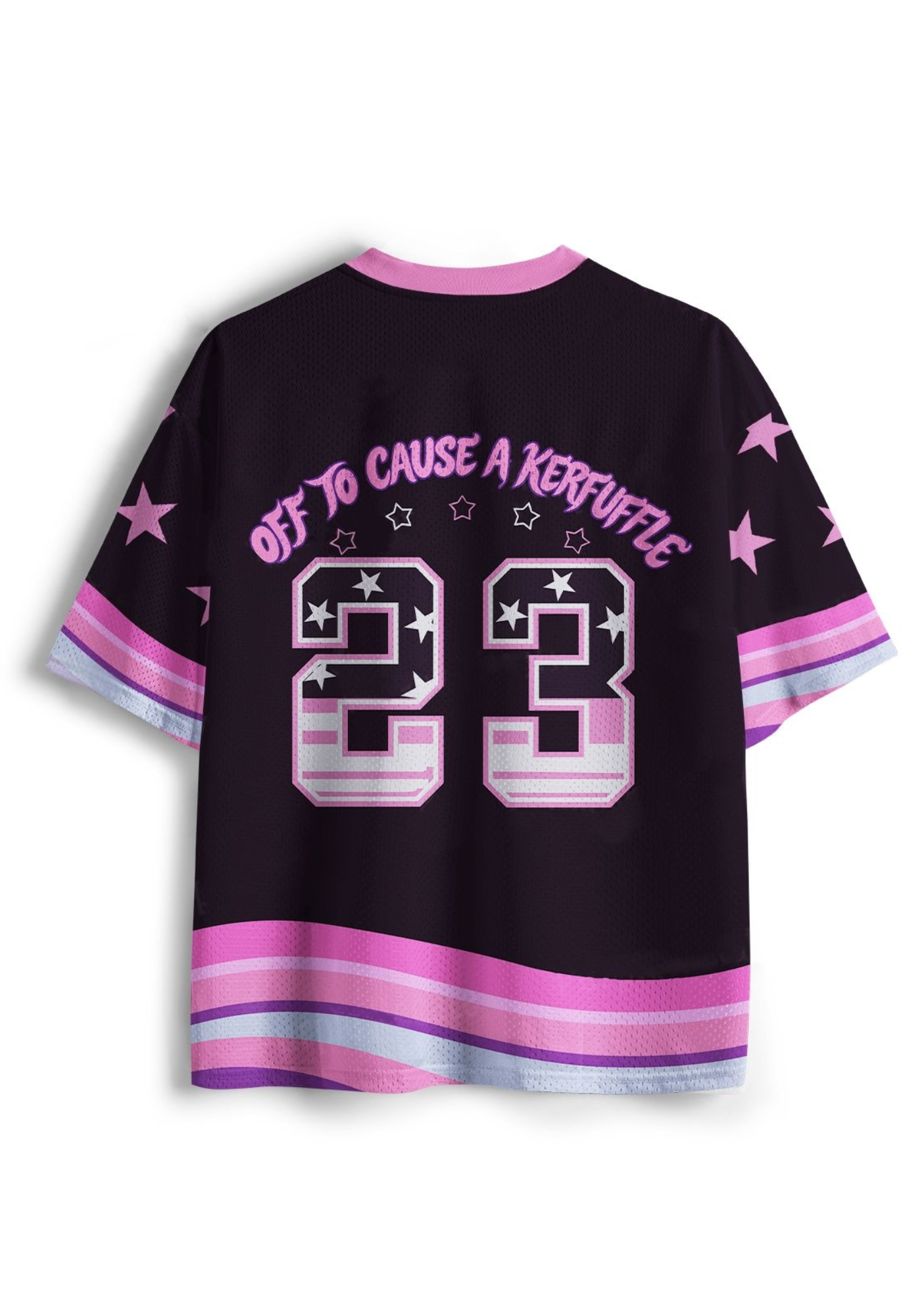 Off To Cause A Kerfuffle Cat Jersey Shirts