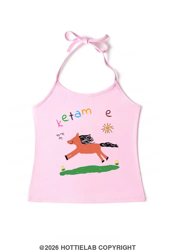 orange-pony-y2k-halter-neck-cami