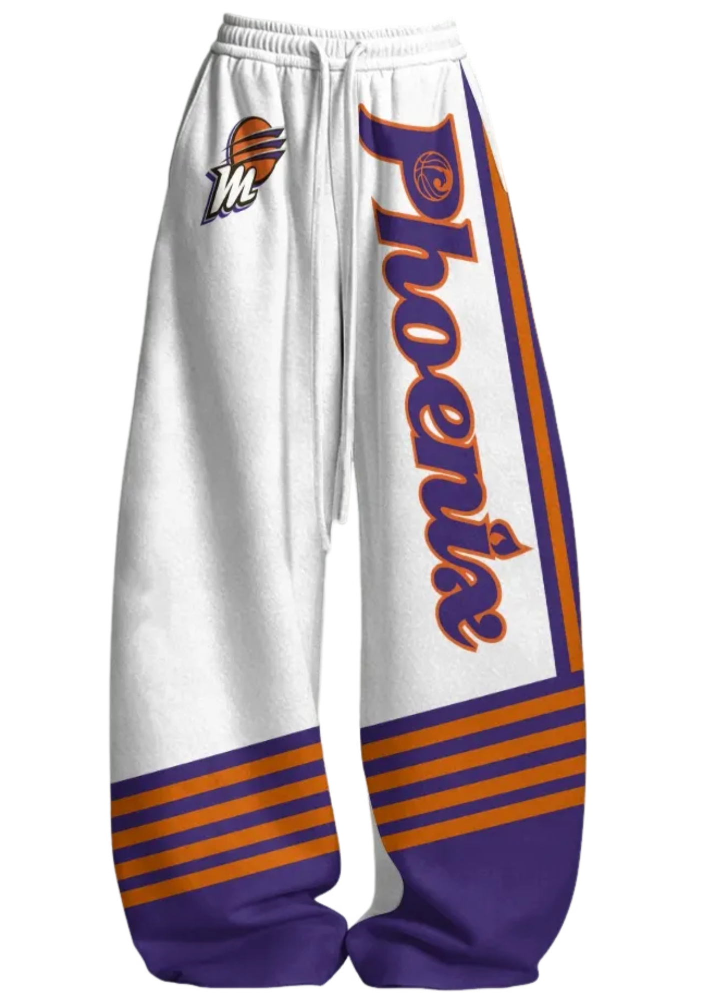 Phoenix Mercury WNBA Tops & Elasticated Trousers Two-Piece Set