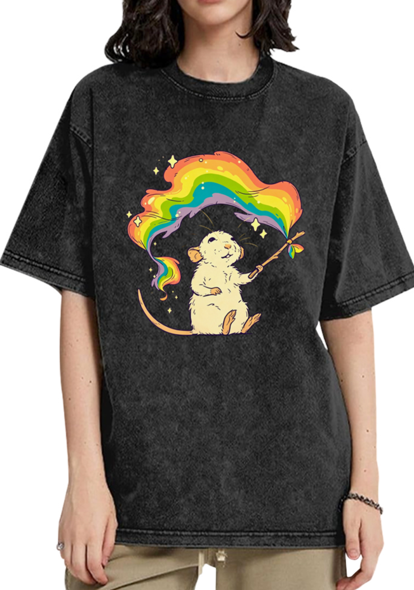 Pride Rat Washed T-Shirt