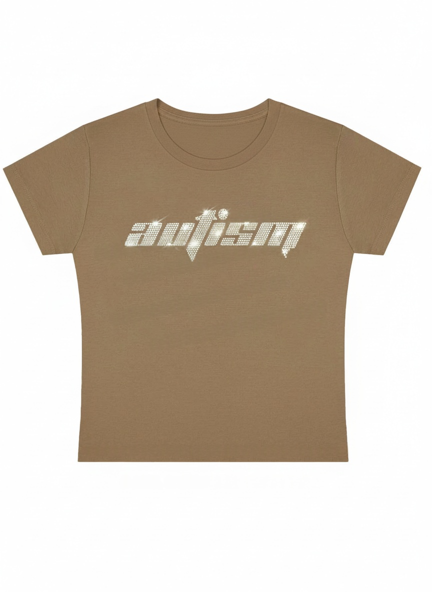 Autism Y2K Baby Tee