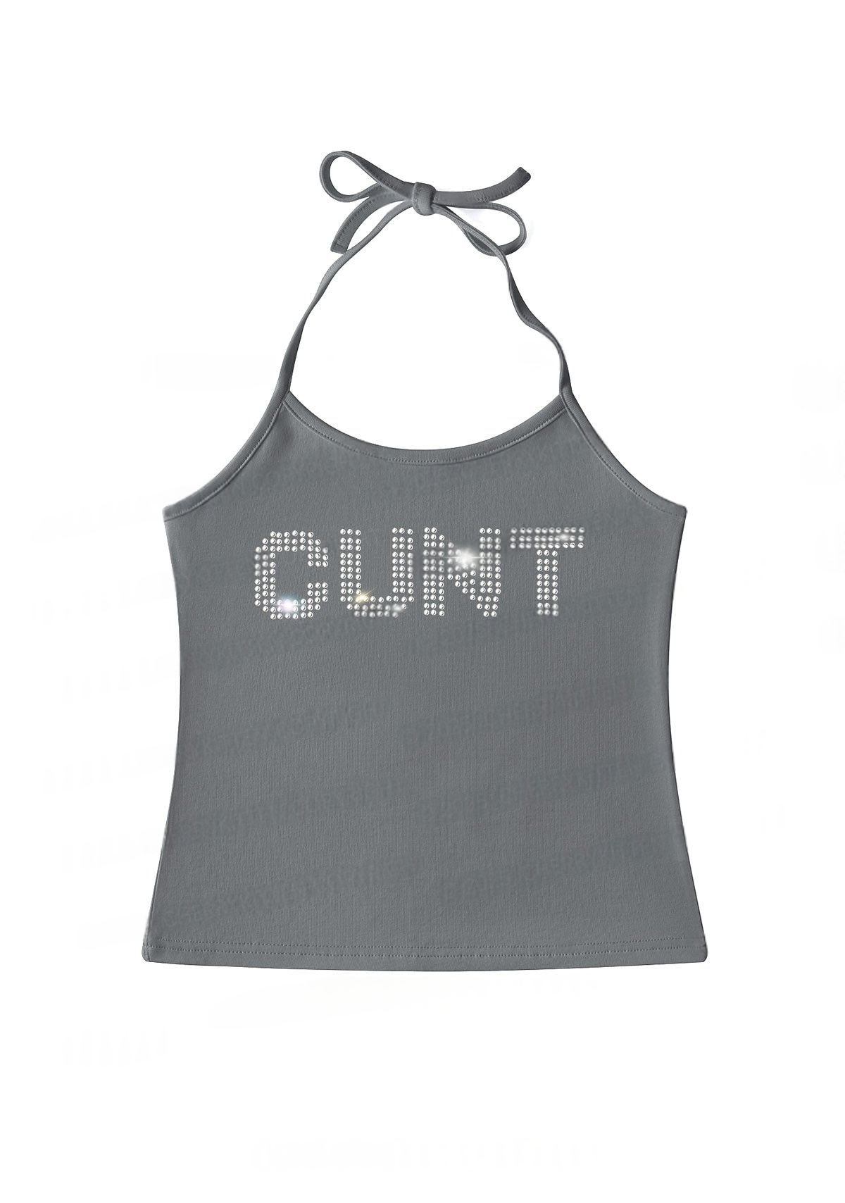 rhinestone-cunt-y2k-halter-neck-cami
