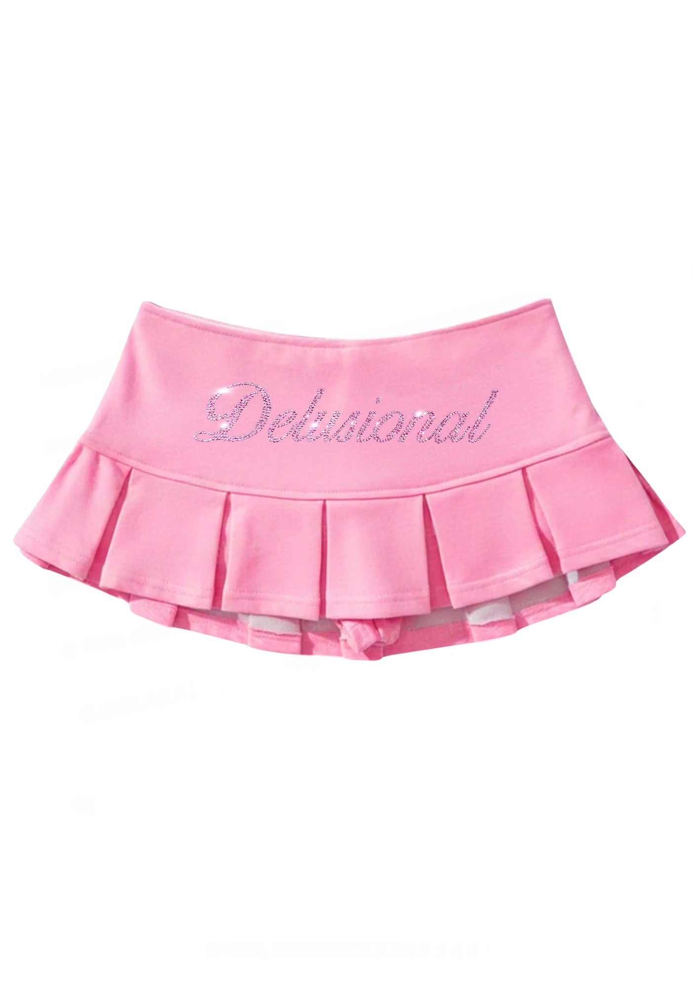 Delusional Y2K Mini Pleated Skirts