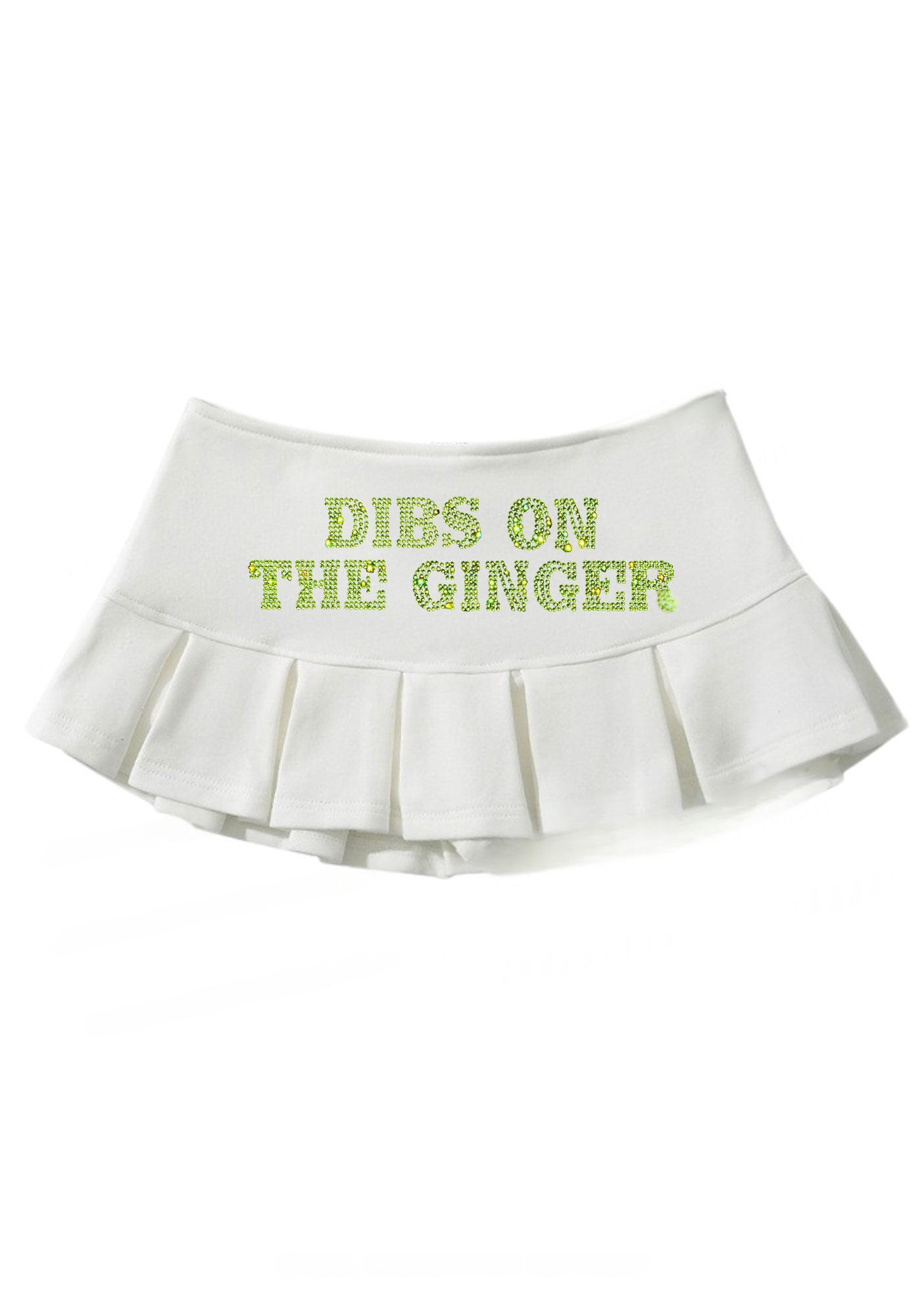Dibs On The Ginger Y2K Mini Pleated Skirts
