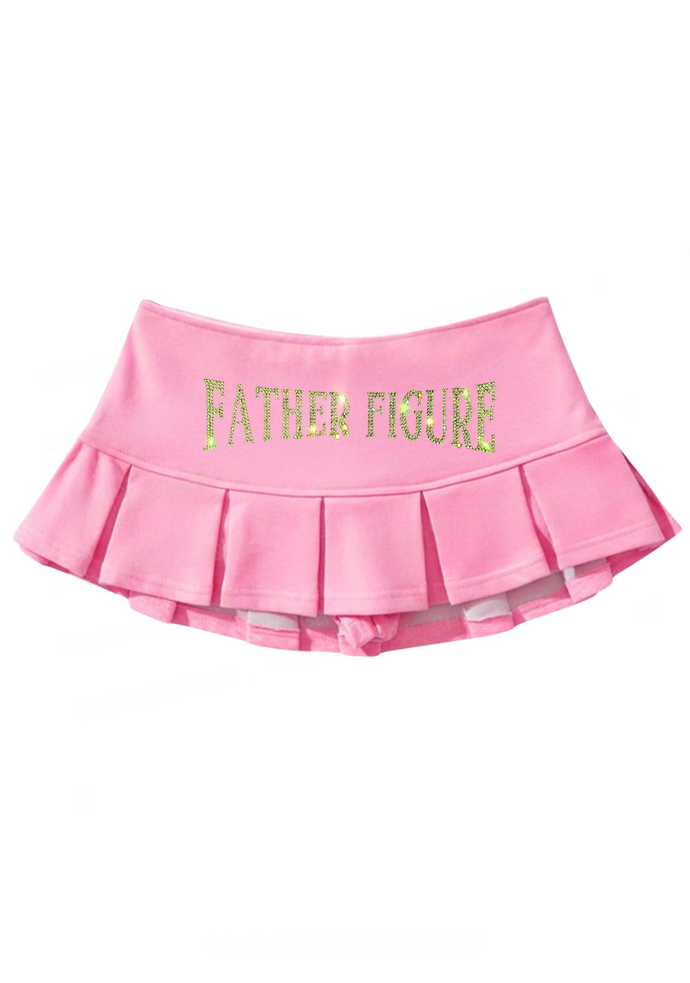 Father Figure Y2K Mini Pleated Skirts