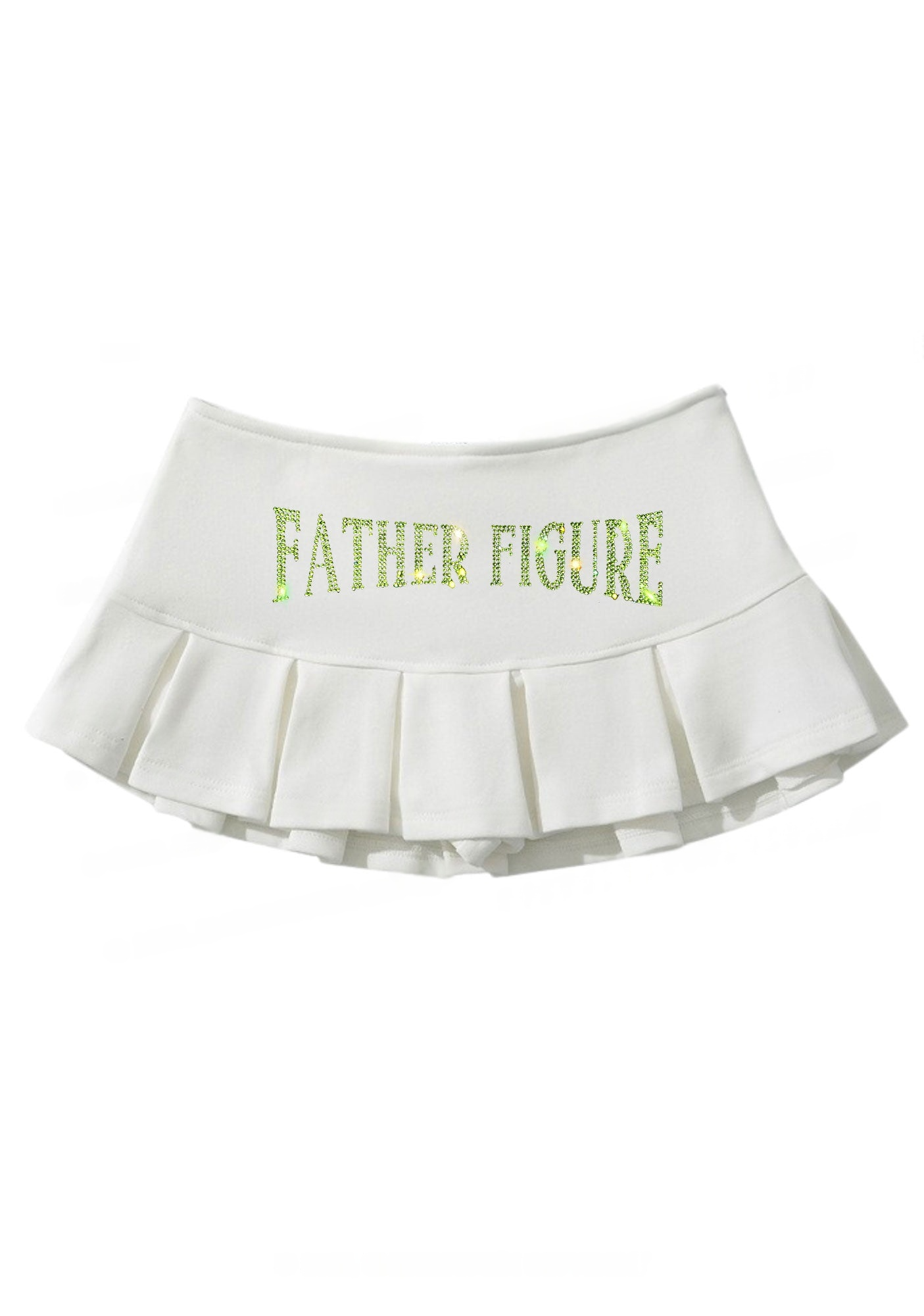 Father Figure Y2K Mini Pleated Skirts