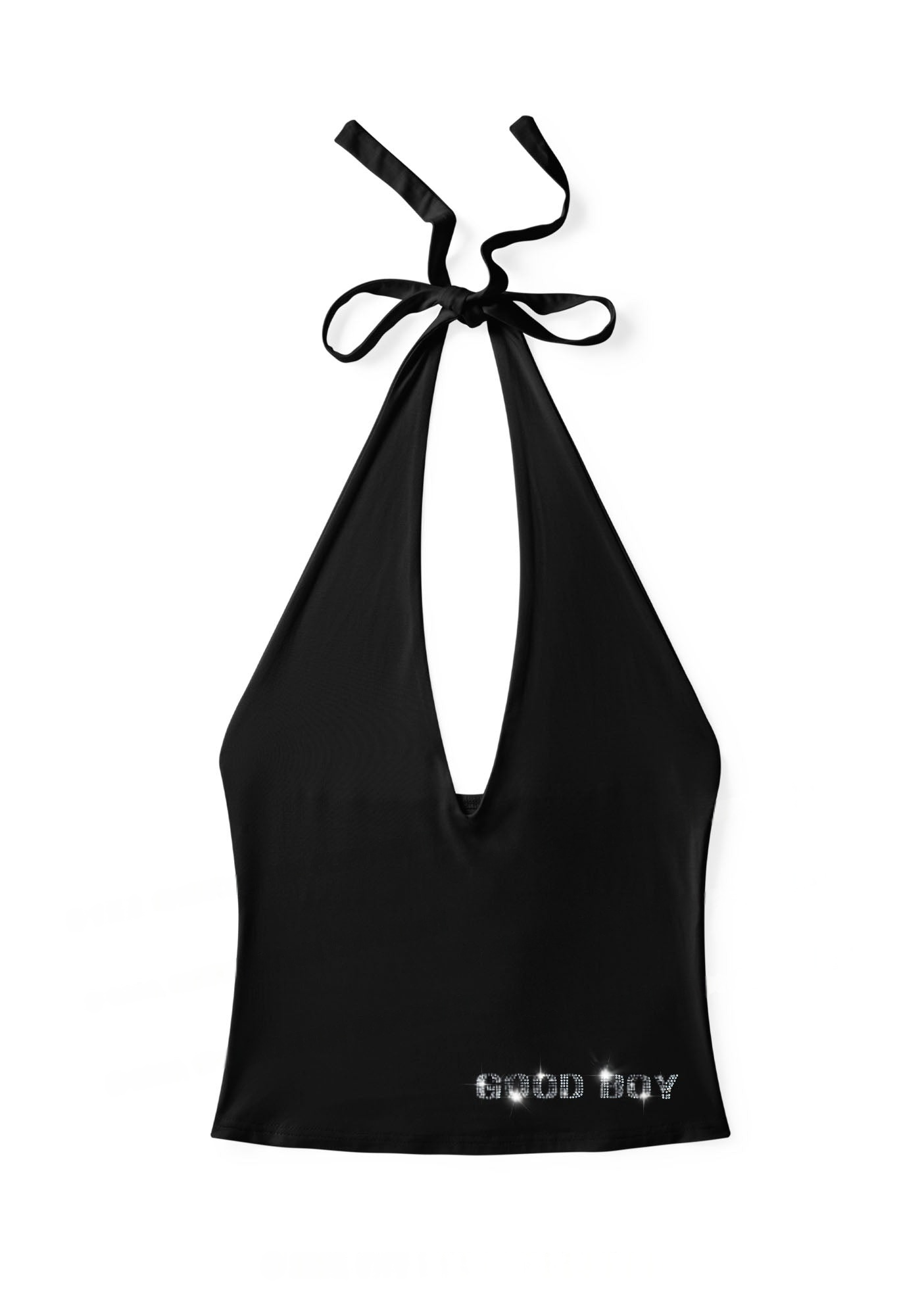 rhinestone-good-boy-y2k-halter-deep-v-neck-cami