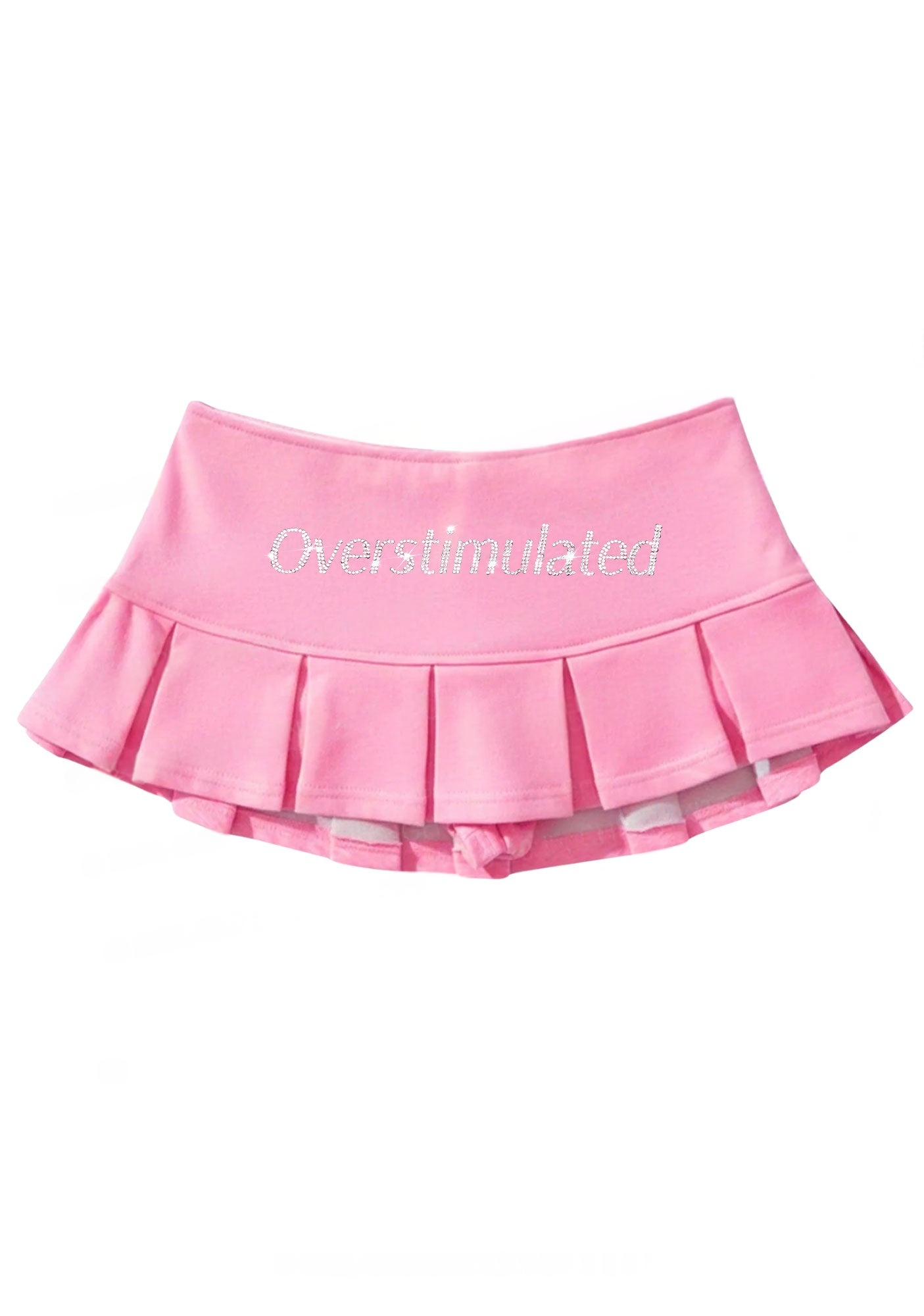 Overstimulated Y2K Mini Pleated Skirts