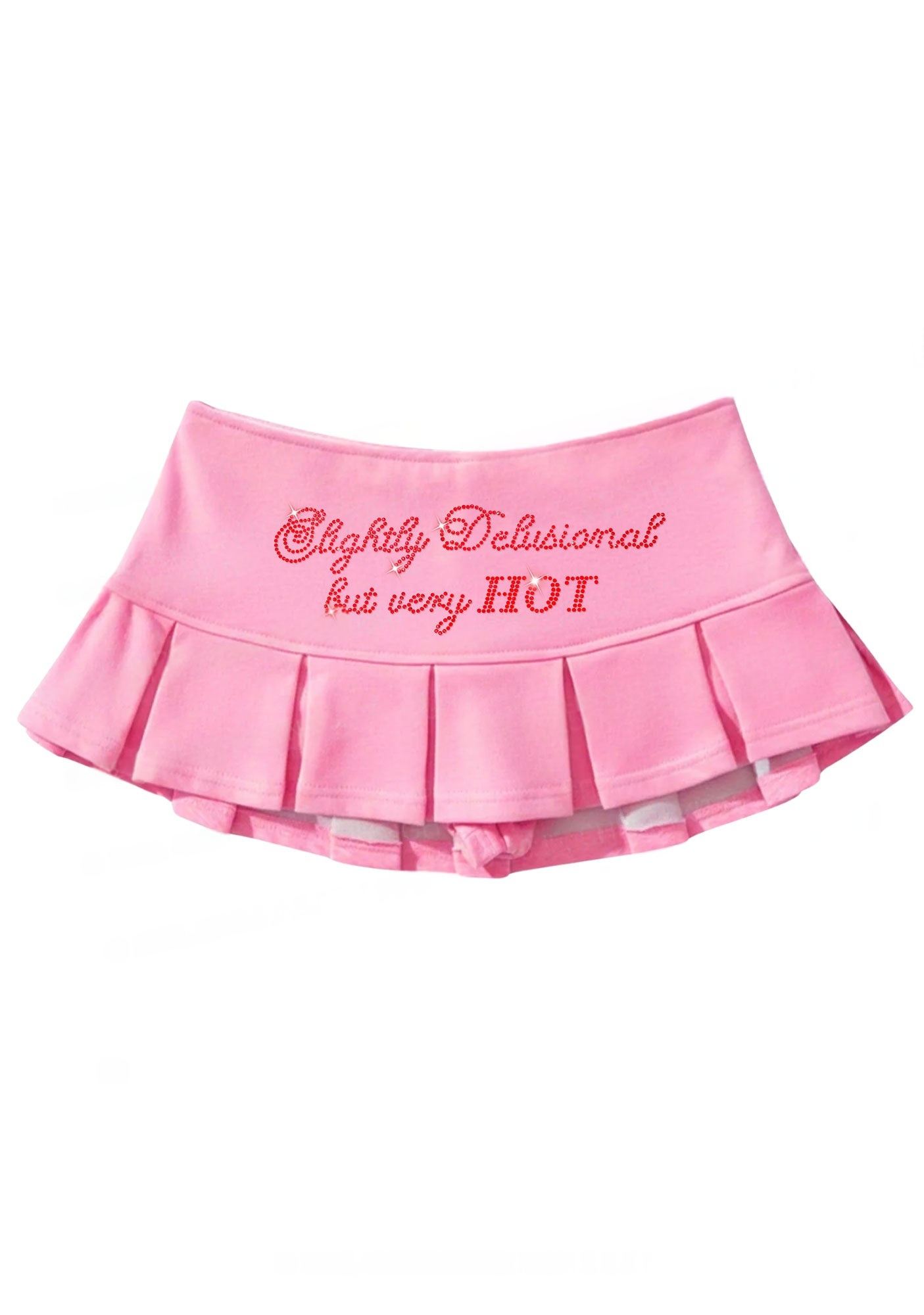 Slightly Delusional But Very Hot Y2K Mini Pleated Skirts