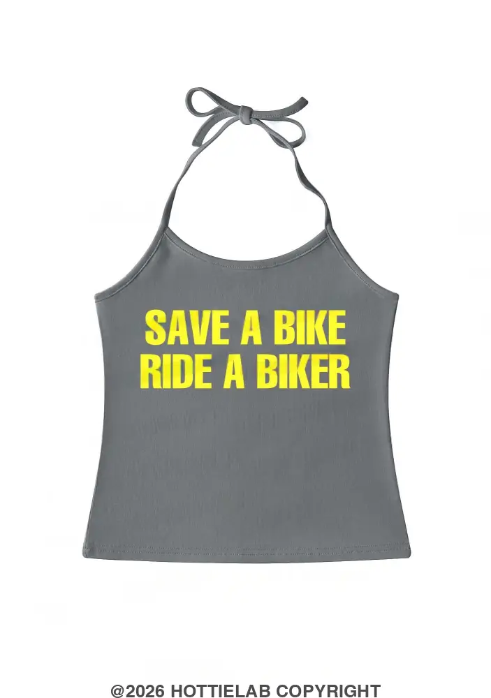 save-bike-ride-biker-y2k-halter-neck-cami
