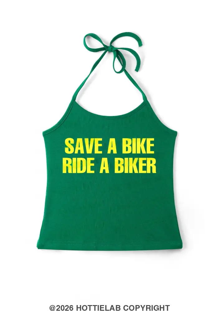 save-bike-ride-biker-y2k-halter-neck-cami
