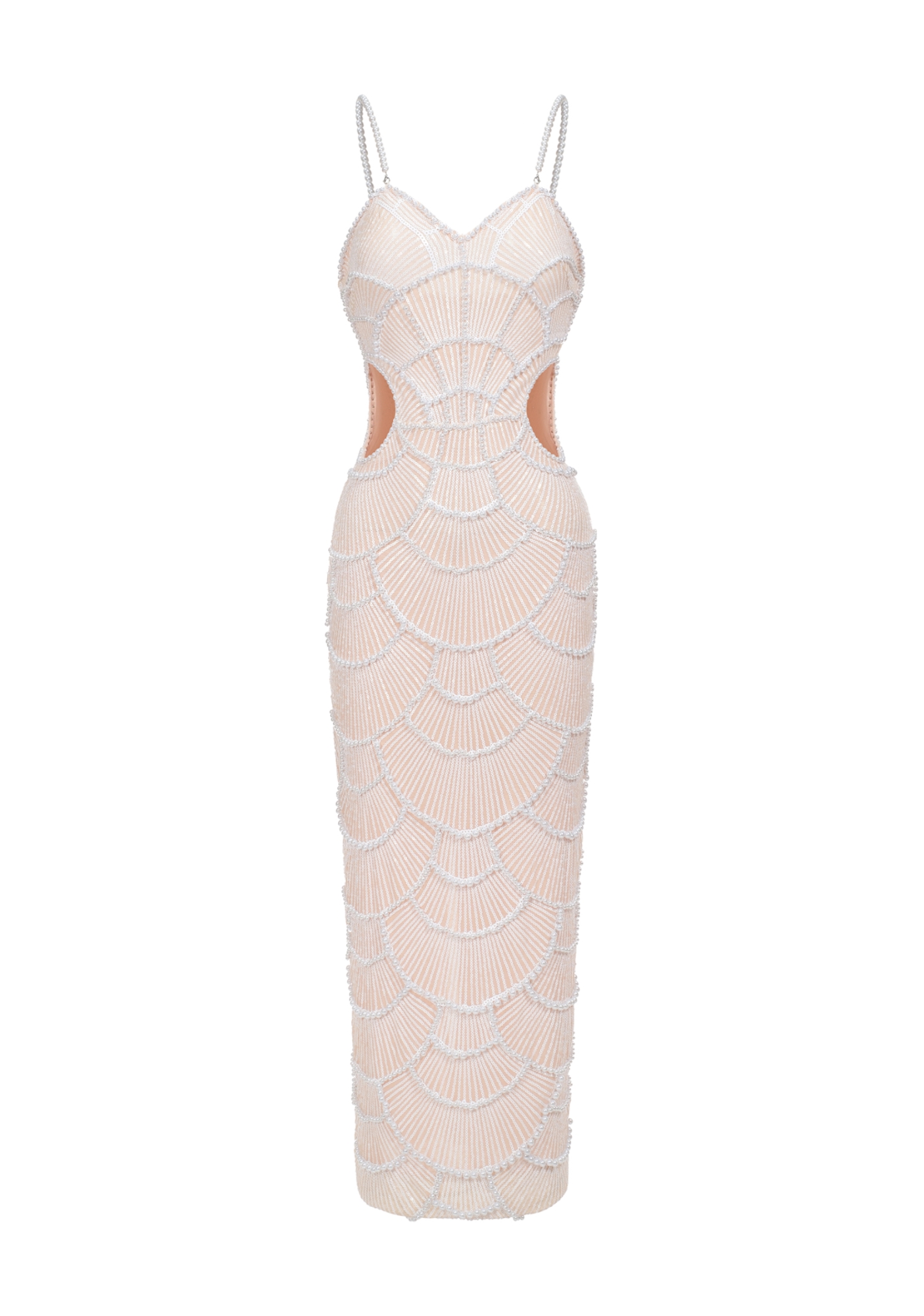 Teresa Pearl Sequin Midi Dress